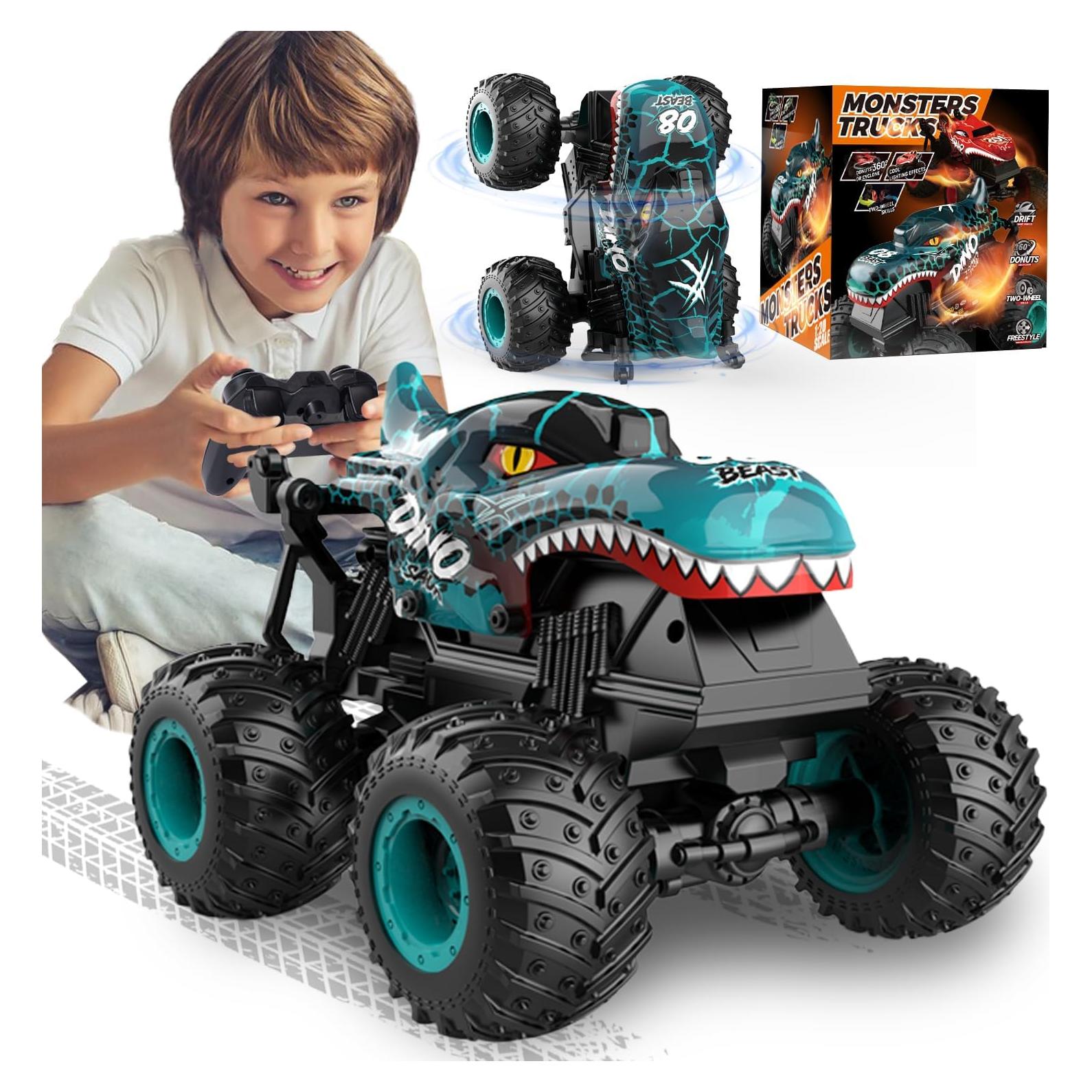 Camión Monster RC GoHero 1:20 con Luz y Música