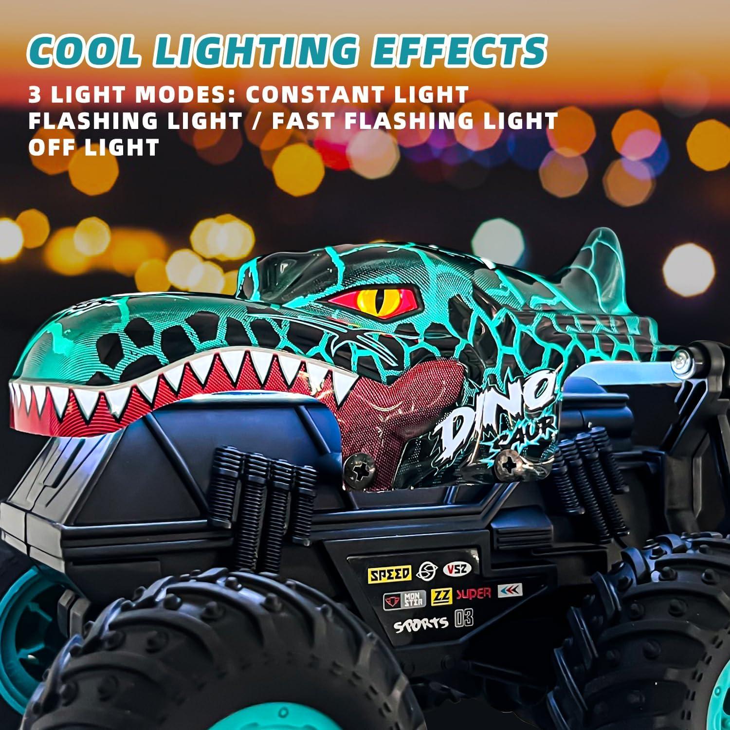 Camión Monster RC GoHero 1:20 con Luz y Música