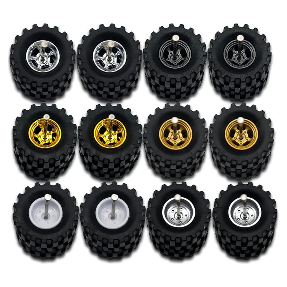 Ruedas Todo Terreno WAVEIST Hot 1/64 para Modelos Diecast
