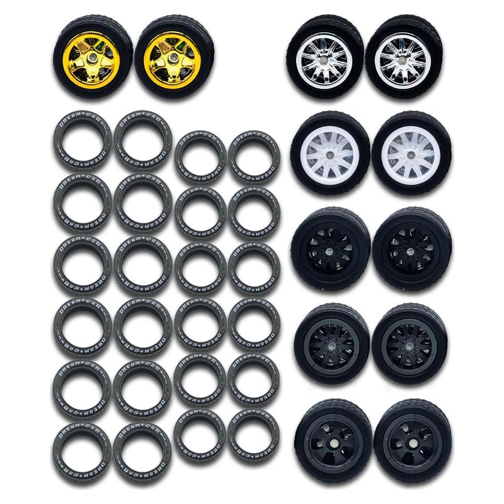 Ruedas y Neumáticos para Modelos 1/64 WAVEIST Sclass