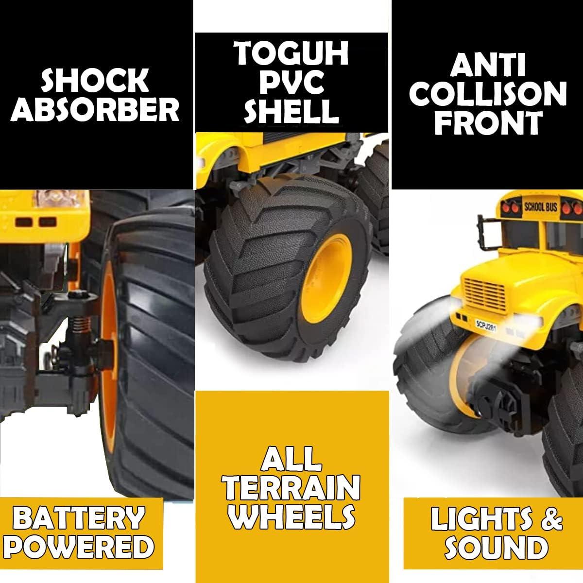 Camión Monstruo R/C Liberty Imports 1:18 con Luces y Sonidos