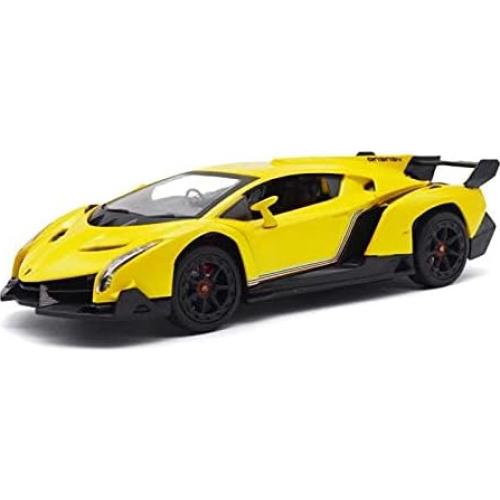 Coche RC QUN FENG Lamborghini Veneno 1:24 Amarillo