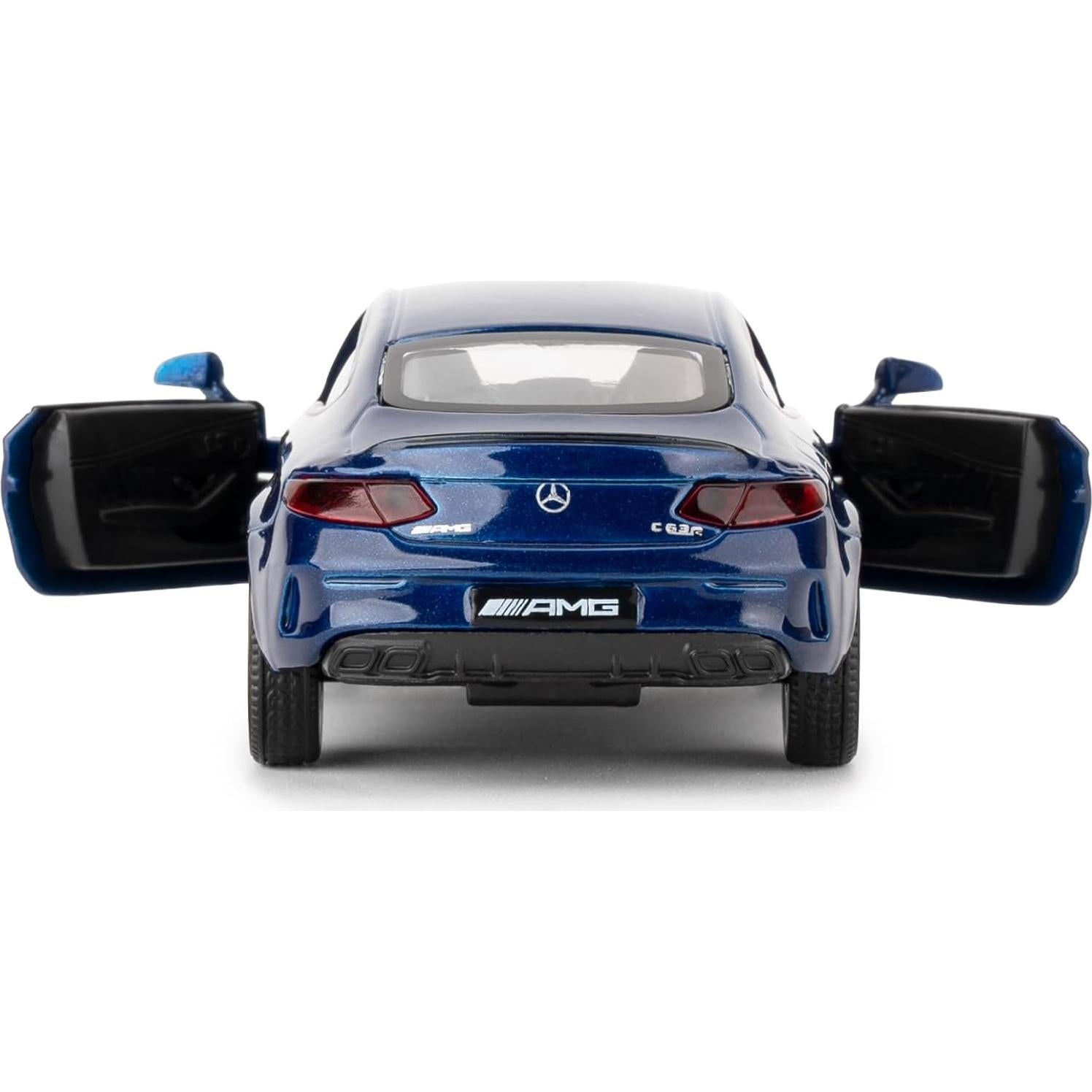 Coche de Juguete Benz C63 S AMG 1:36 Azul RMZ City