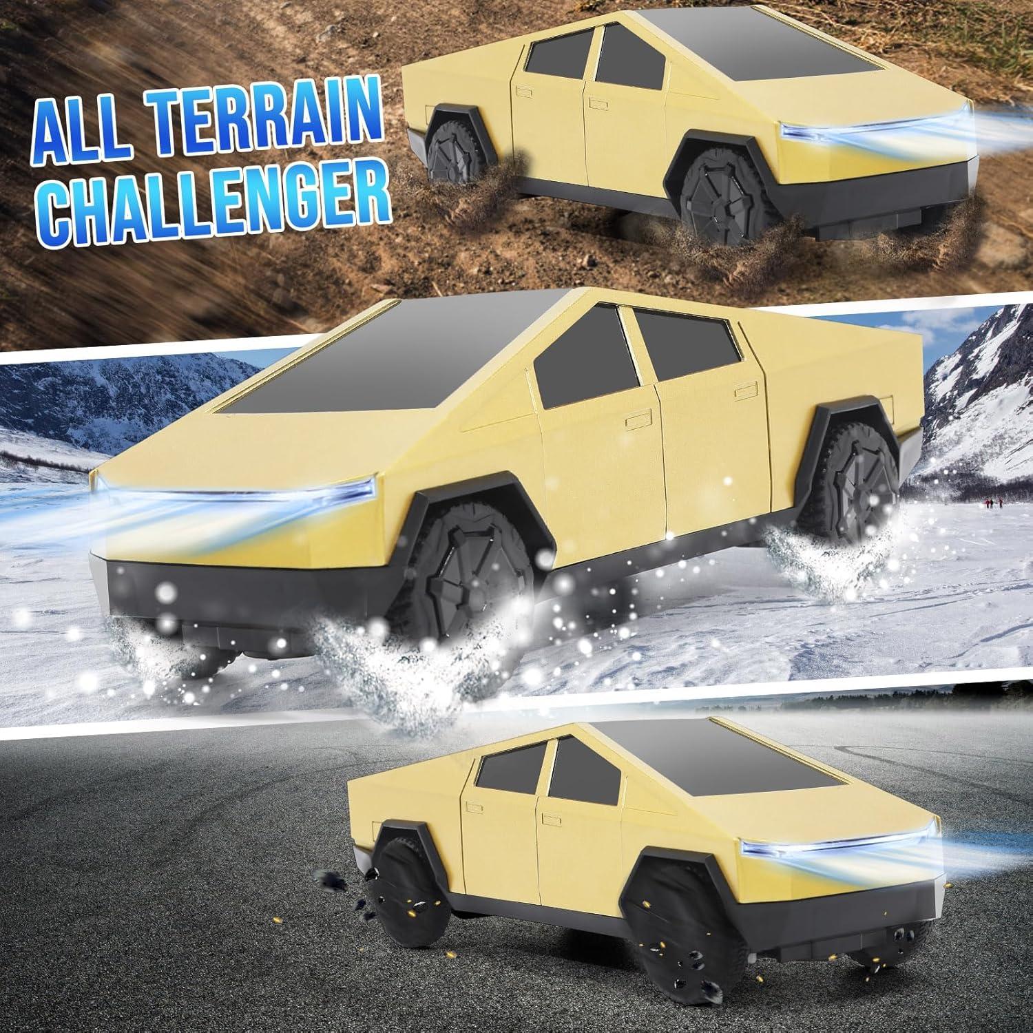 Camión RC MIWOZO 1/24 Batería Recargable 20 km/h Oro