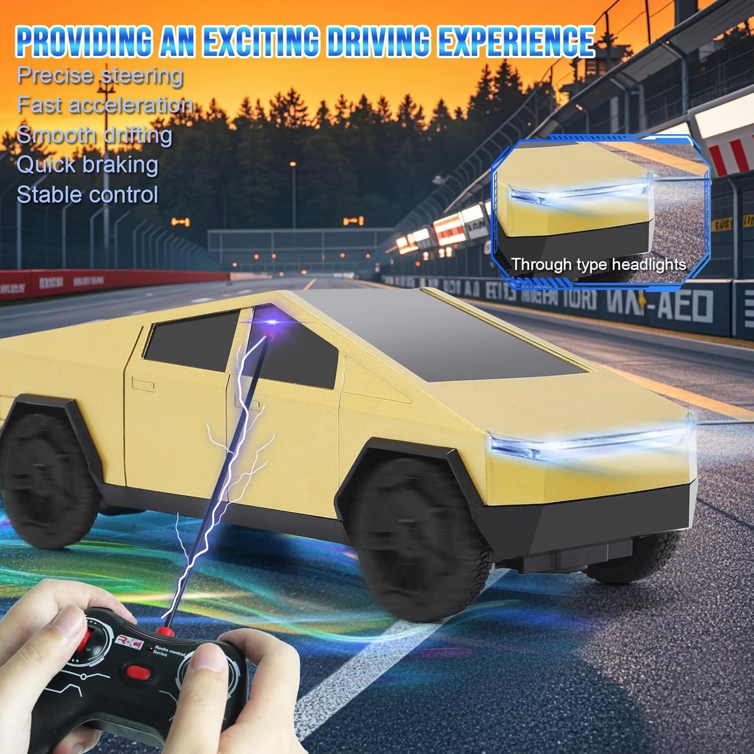 Camión RC MIWOZO 1/24 Batería Recargable 20 km/h Oro