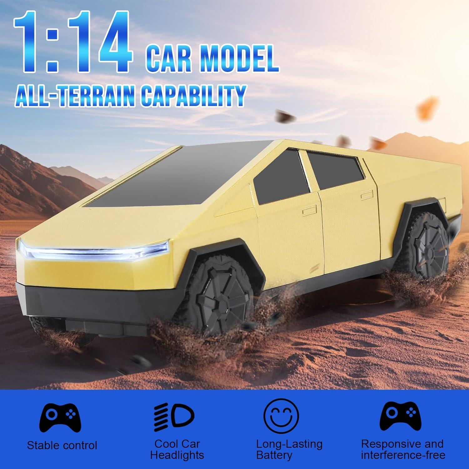 Camión RC MIWOZO 1/24 Batería Recargable 20 km/h Oro