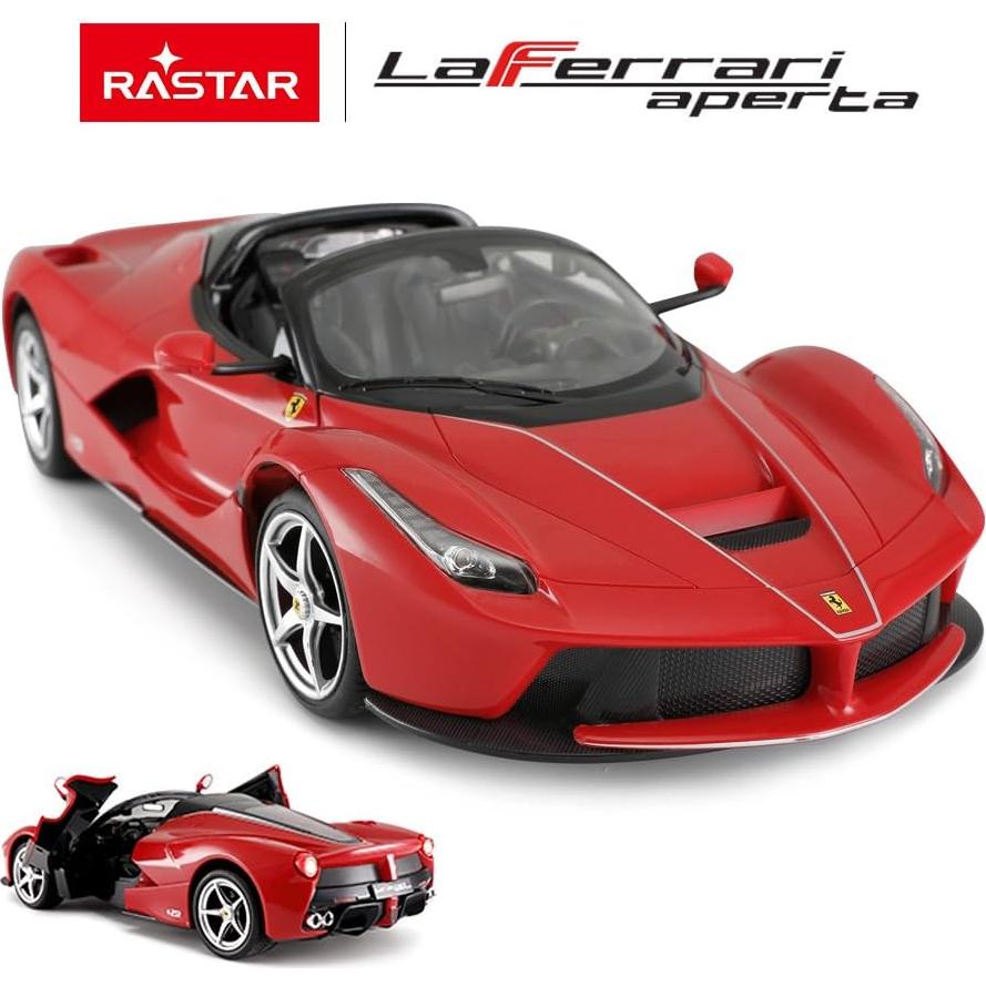 Coche RC Ferrari LaFerrari Aperta Rastar 1:14 8+ años