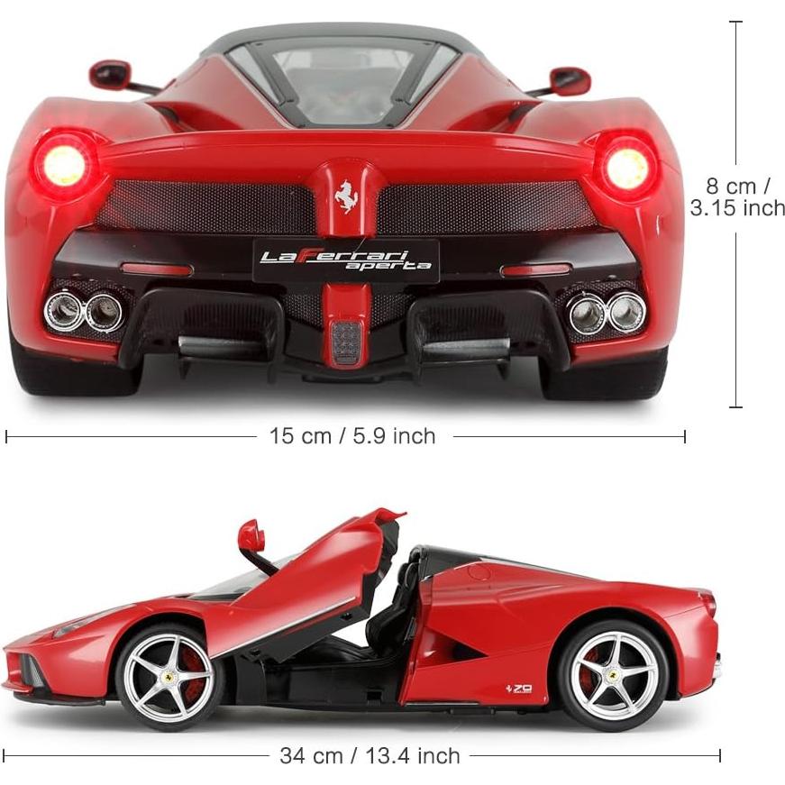 Coche RC Ferrari LaFerrari Aperta Rastar 1:14 8+ años