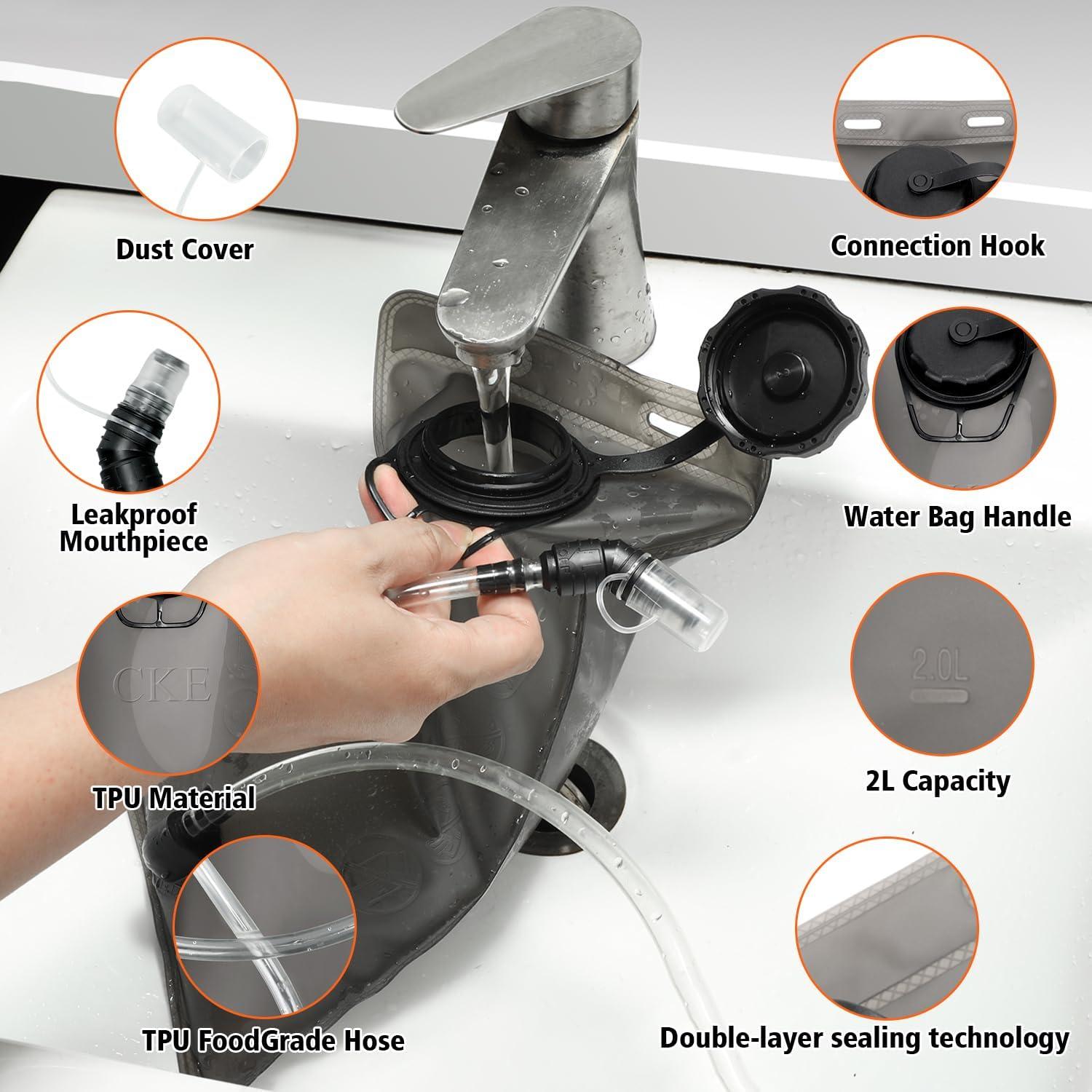 Mochila de Hidratación CKE021 2L para Correr y Senderismo