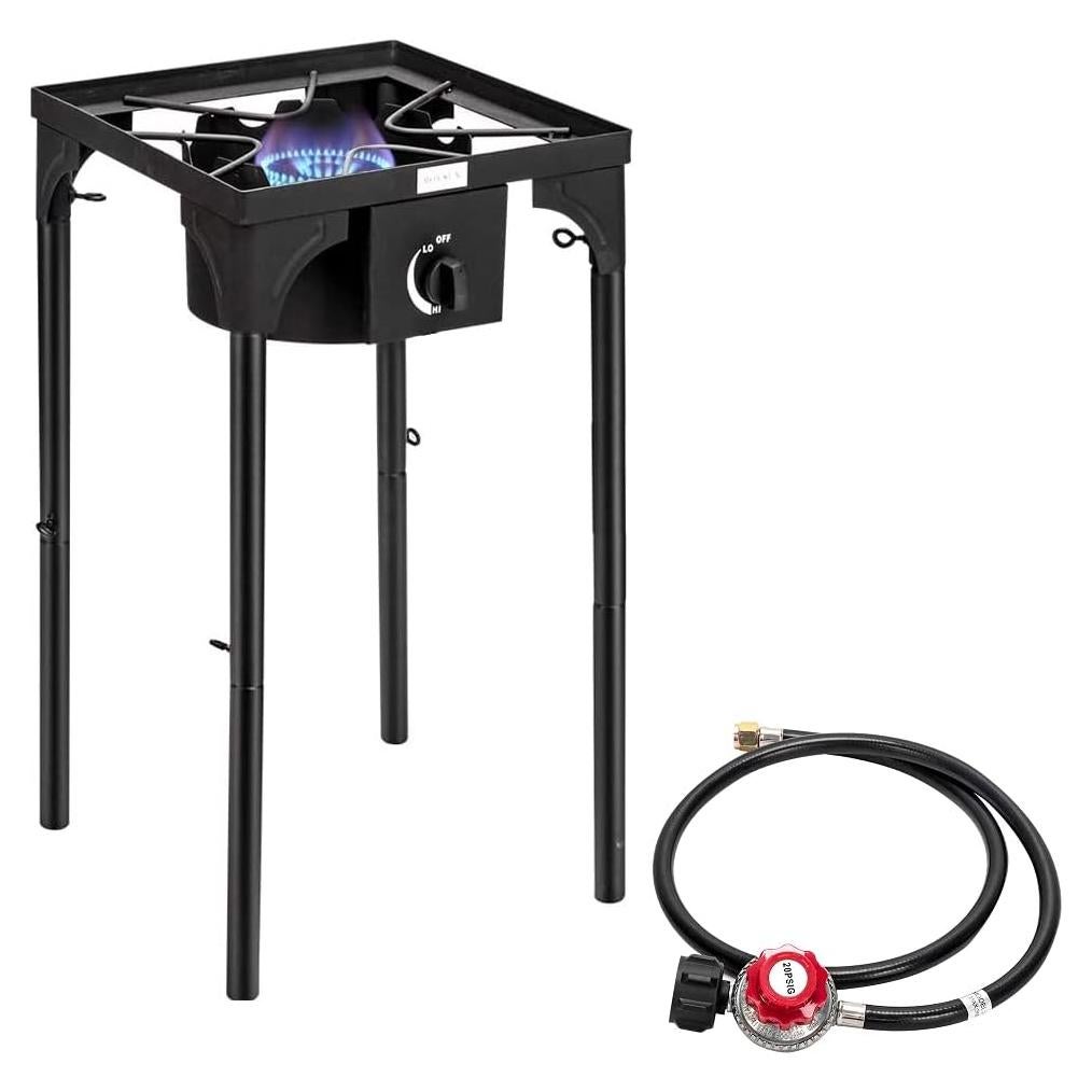 Cocina de Gas Propano Portátil Bonnlo 100,000 BTU Hierro Fundido