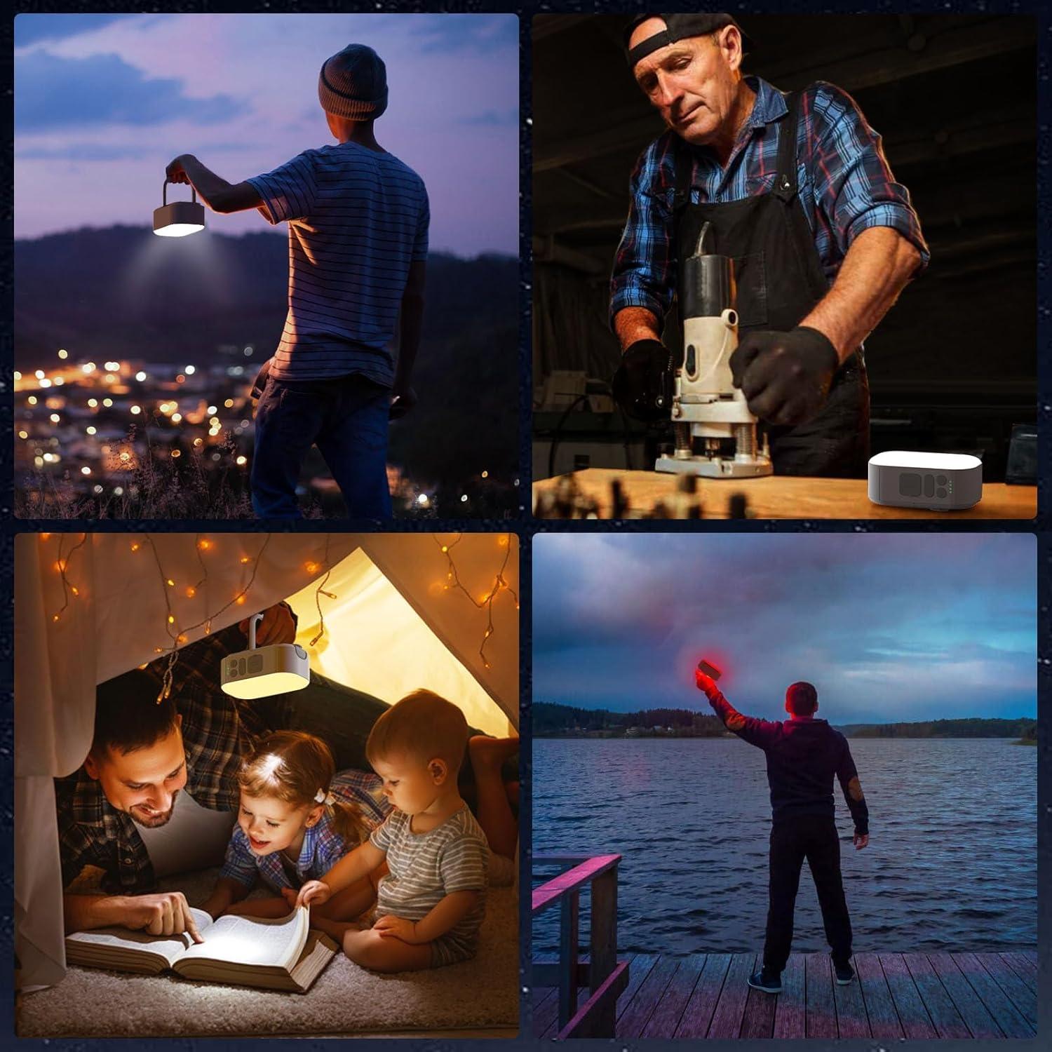 Linterna LED Recargable JOYEKY 6400mAh 1000LM 4 Modos