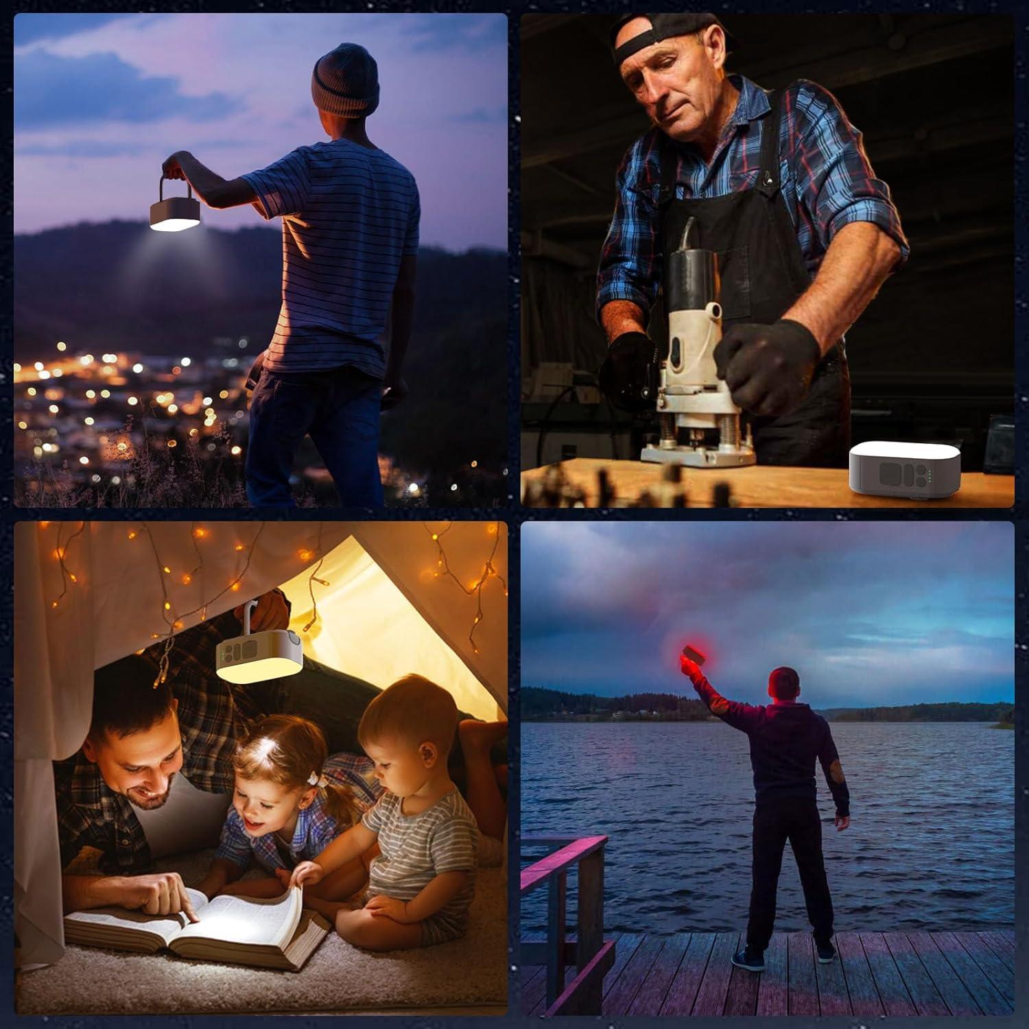 Linterna LED Recargable JOYEKY 6400mAh 1000LM 4 Modos