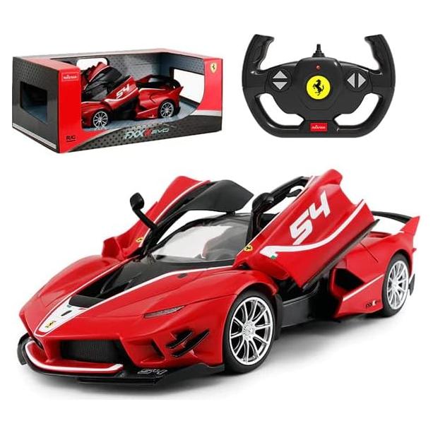 Coche RC Ferrari LaFerrari Rastar 1:14 Rojo Función Completa
