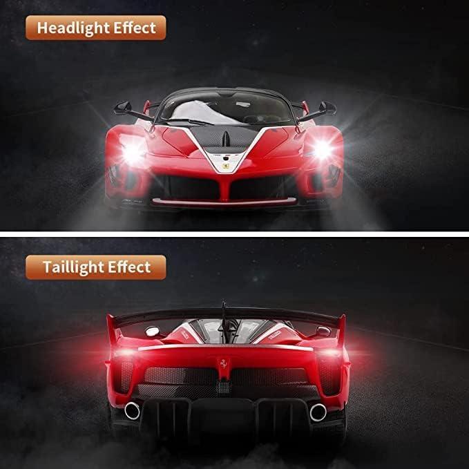 Coche RC Ferrari LaFerrari Rastar 1:14 Rojo Función Completa