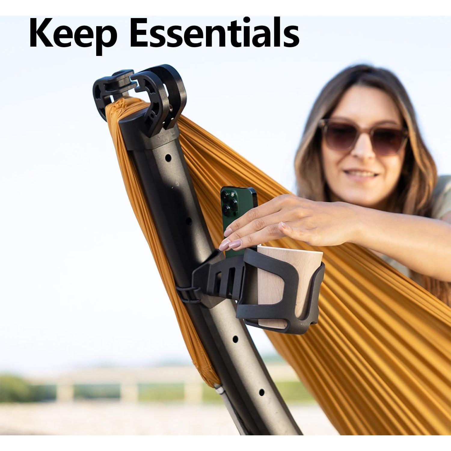 Soporte de Hamaca Portátil Anymaka Ajustable 267 cm 550 LBS