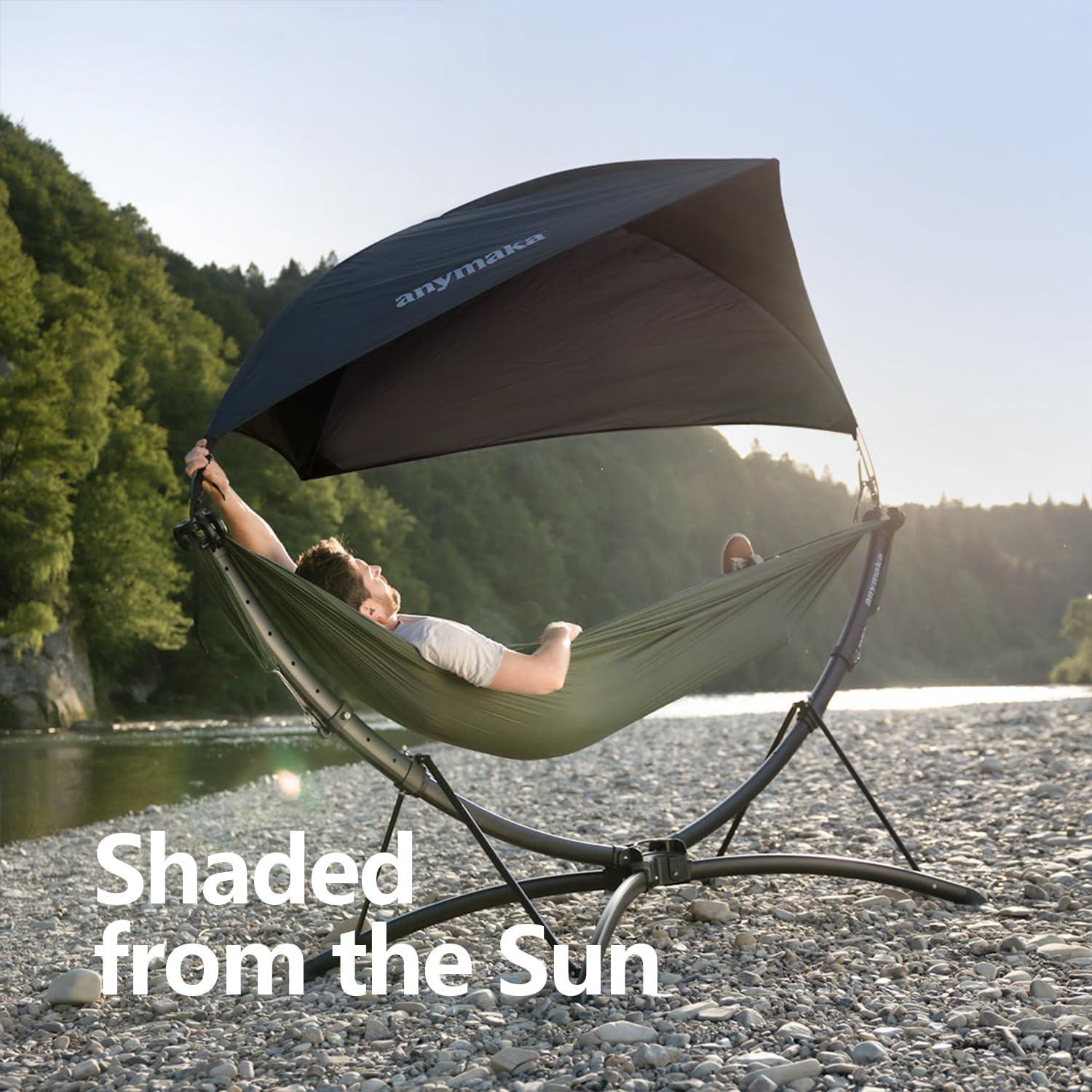 Soporte de Hamaca Portátil Anymaka Ajustable 267 cm 550 LBS