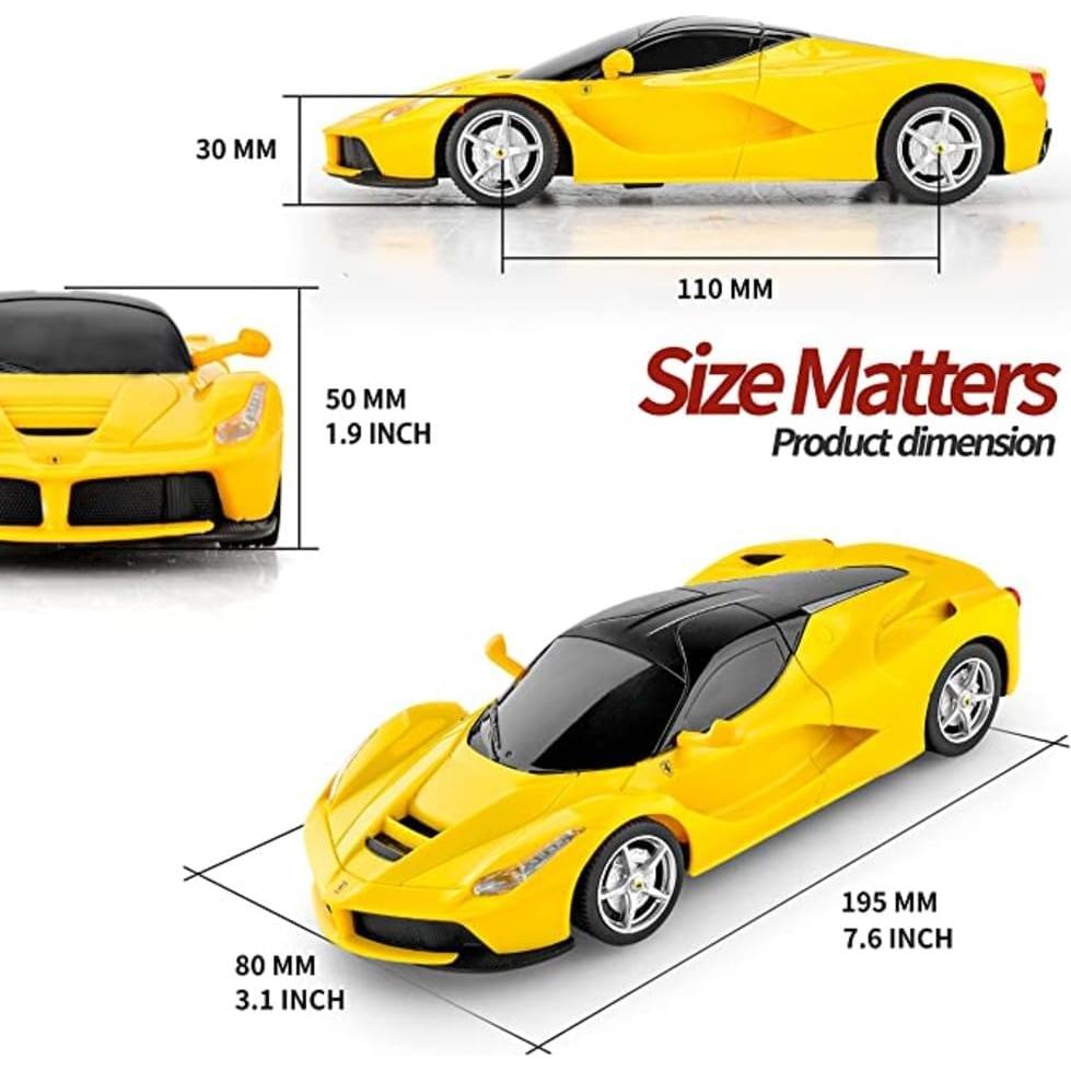 Coche RC Ferrari LaFerrari 1:24 Control Remoto Eléctrico