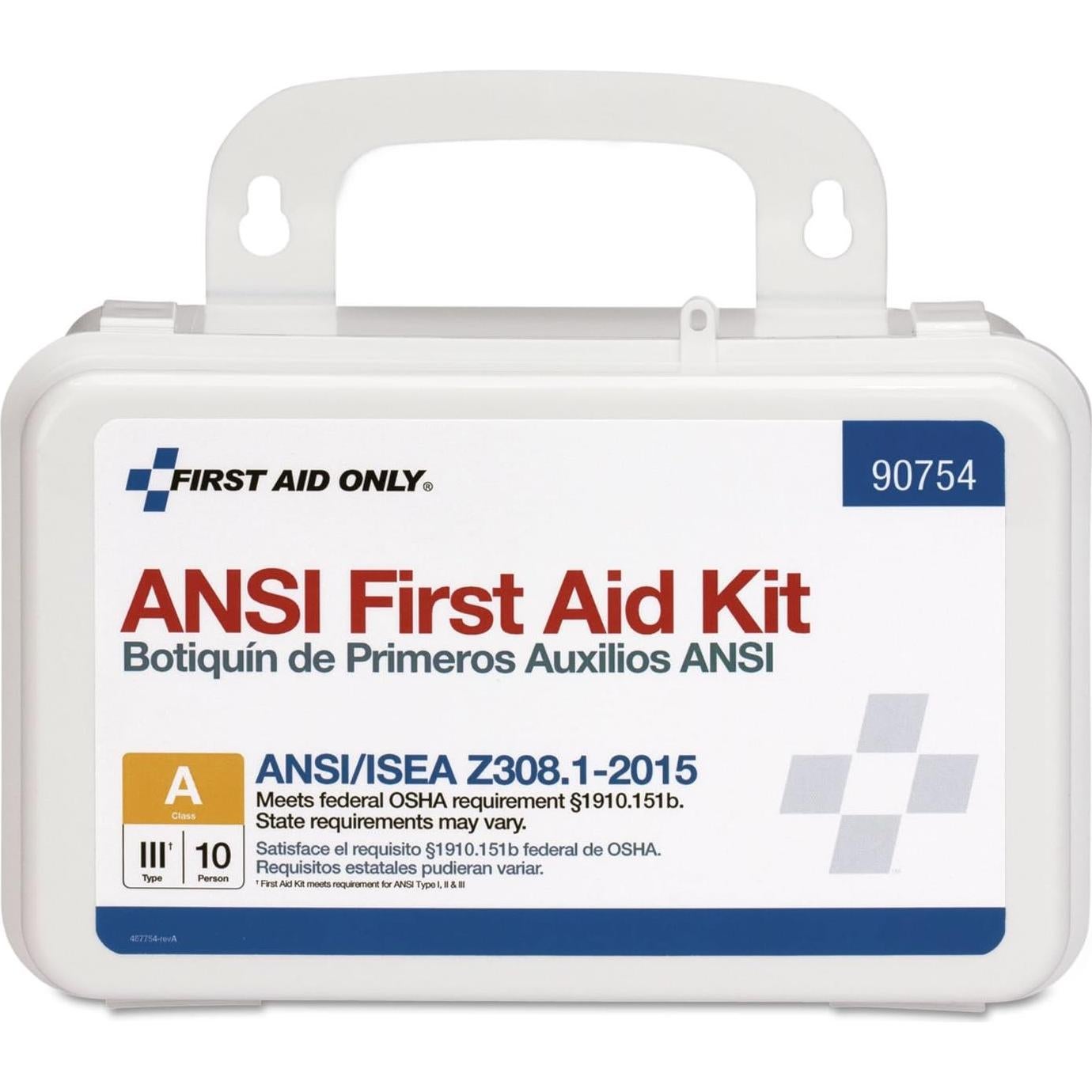 Kit de Primeros Auxilios Only 90754 para 10 Personas - 71 Piezas