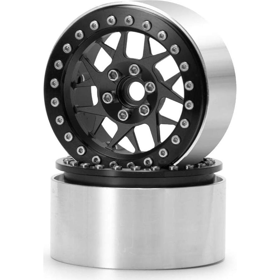 Ruedas Beadlock MOHERO 2.2" (5.08 cm) para Coche RC 1/10