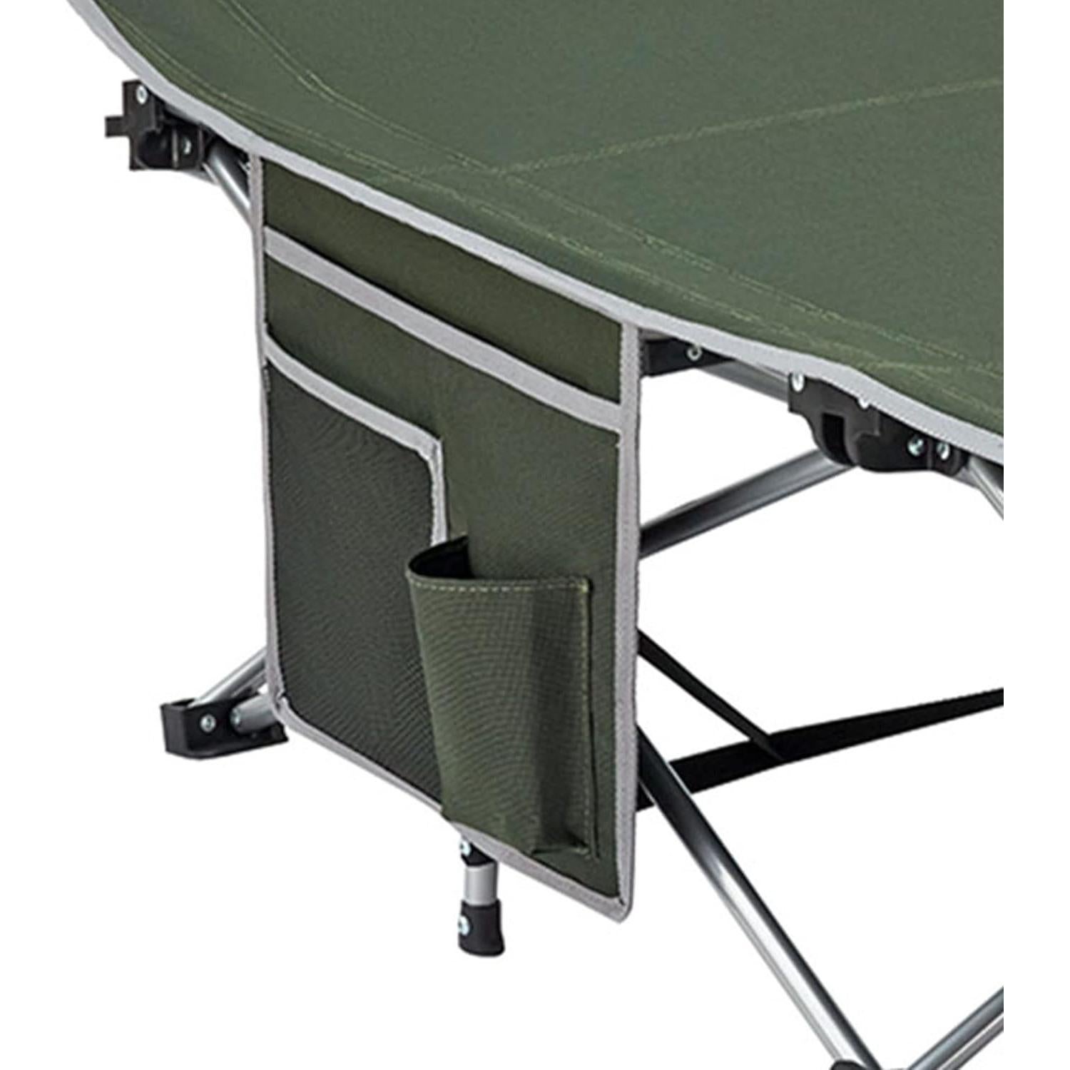 Cama Plegable KingCamp KC2026 Verde para Camping 120 kg