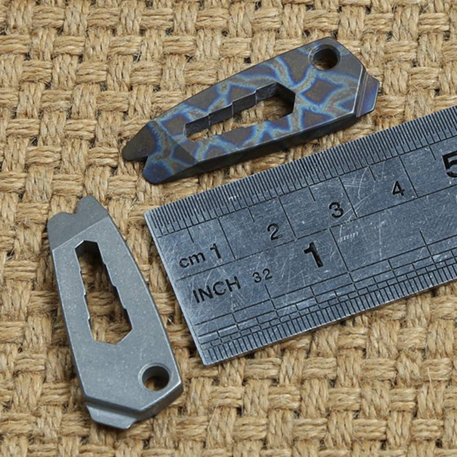 Herramienta de bolsillo Fanycs de titanio multifuncional EDC