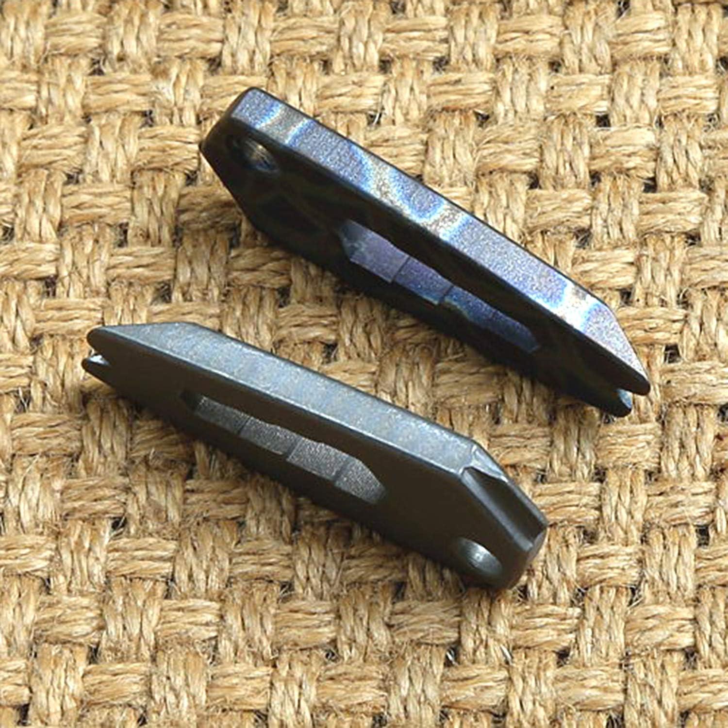 Herramienta de bolsillo Fanycs de titanio multifuncional EDC