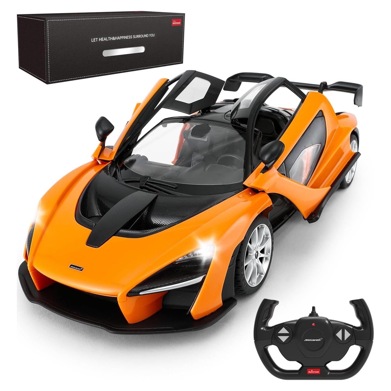 Coche RC Rastar 1/14 McLaren Senna con Luces LED