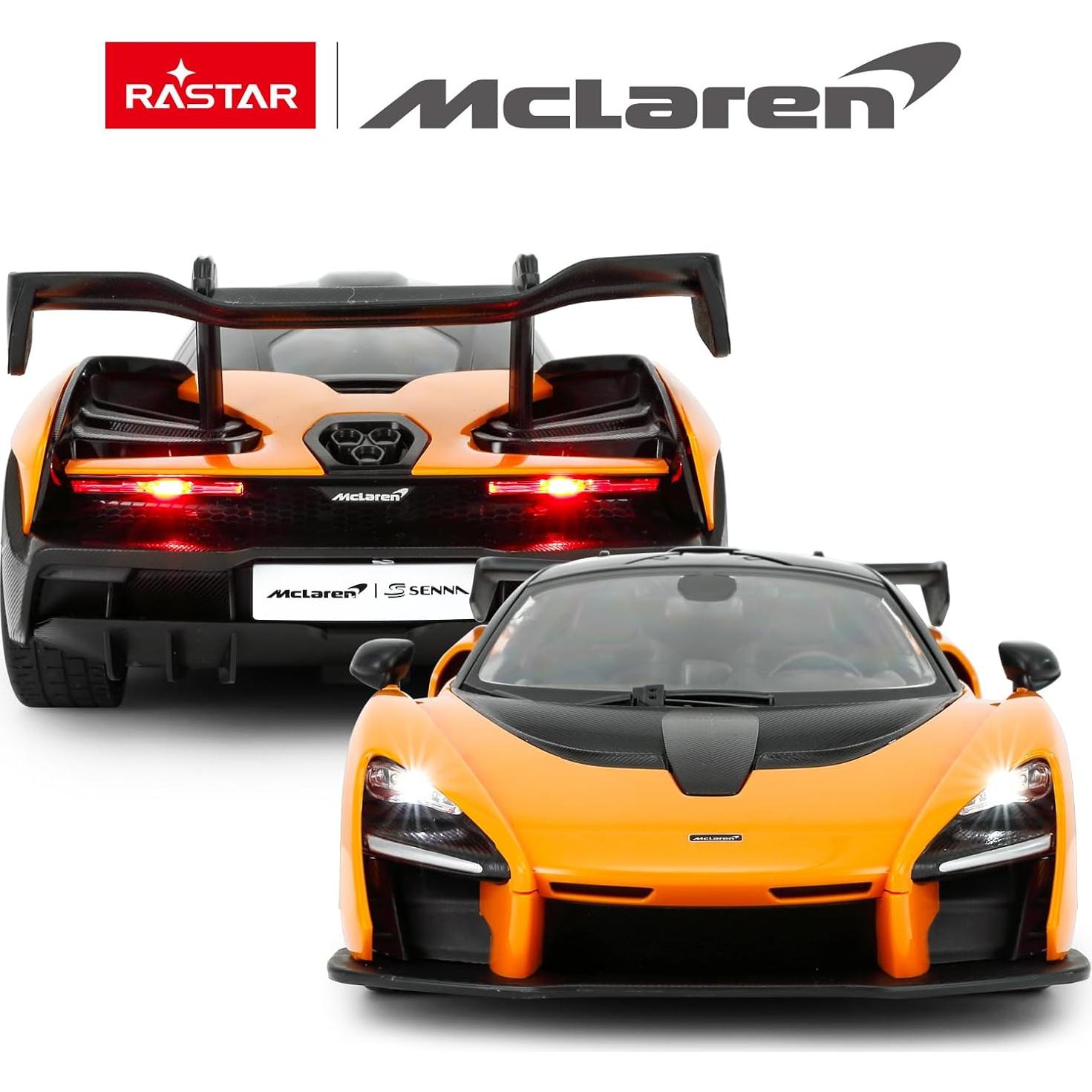 Coche RC Rastar 1/14 McLaren Senna con Luces LED