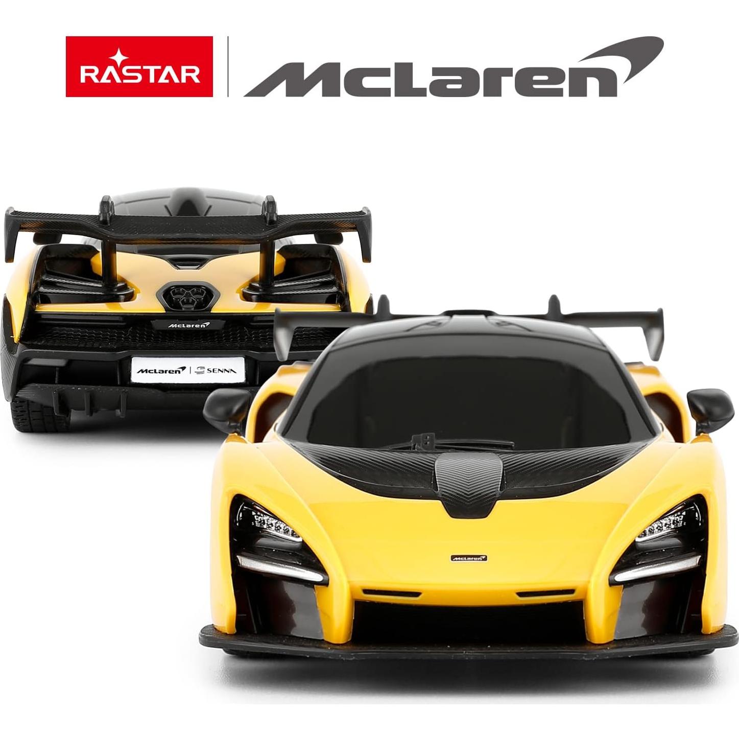 Coche RC McLaren Senna 1:24 Rastar Control Remoto Niños