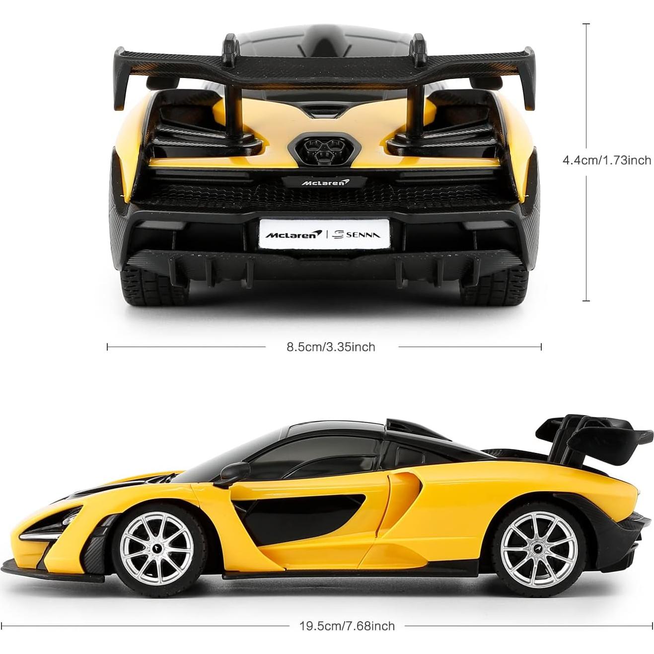 Coche RC McLaren Senna 1:24 Rastar Control Remoto Niños