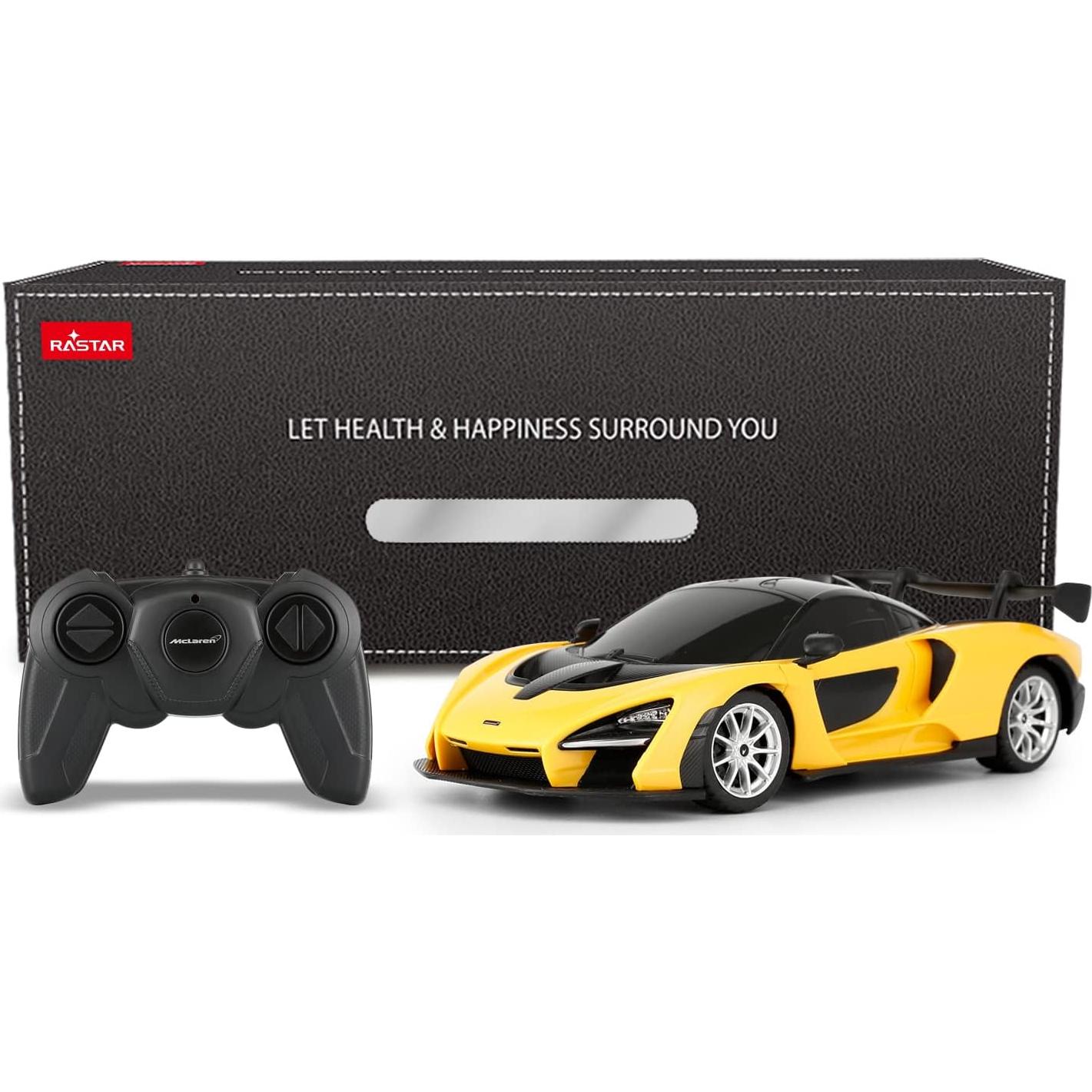 Coche RC McLaren Senna 1:24 Rastar Control Remoto Niños