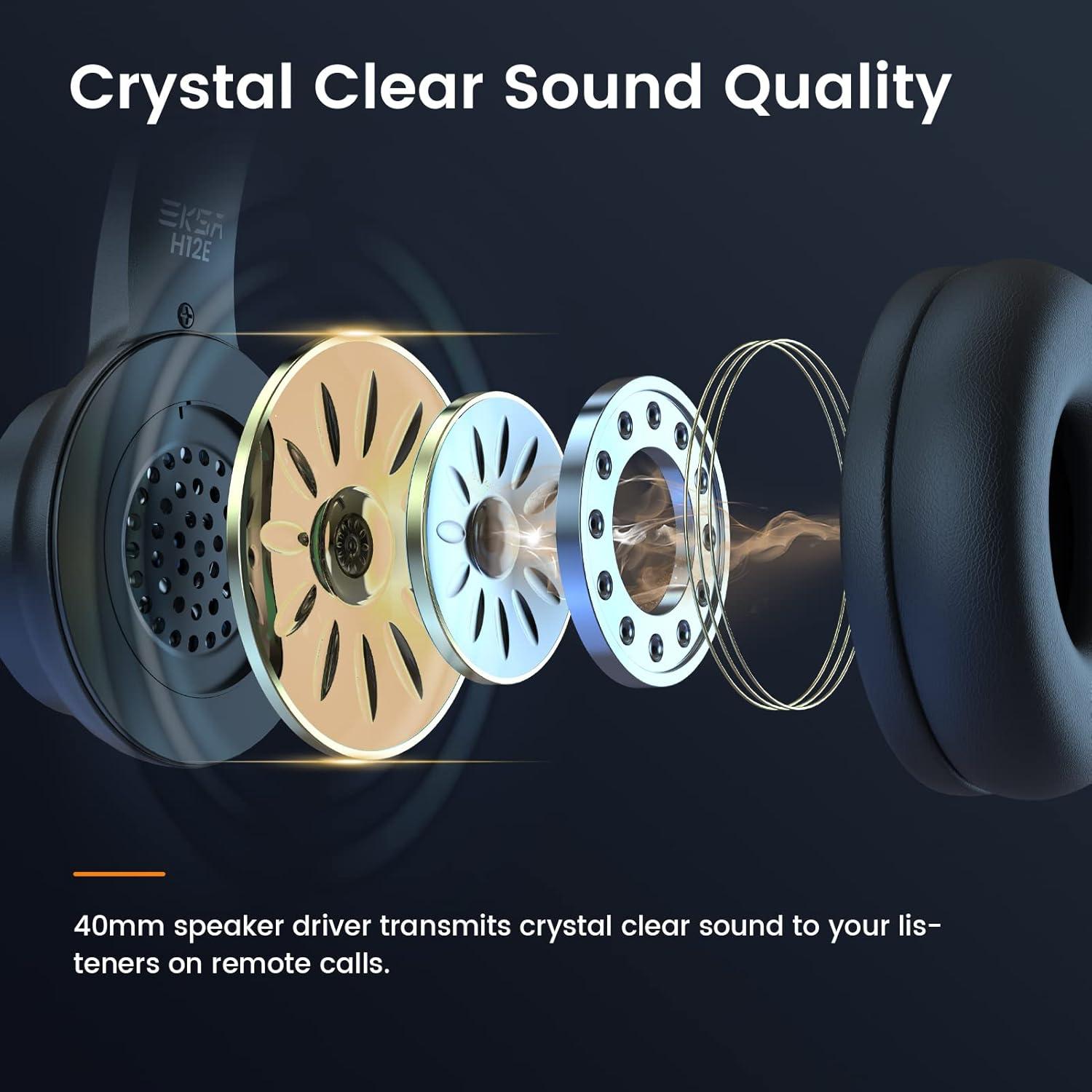 Auriculares con micrófono EKSA H12 3.5mm con cancelación de ruido