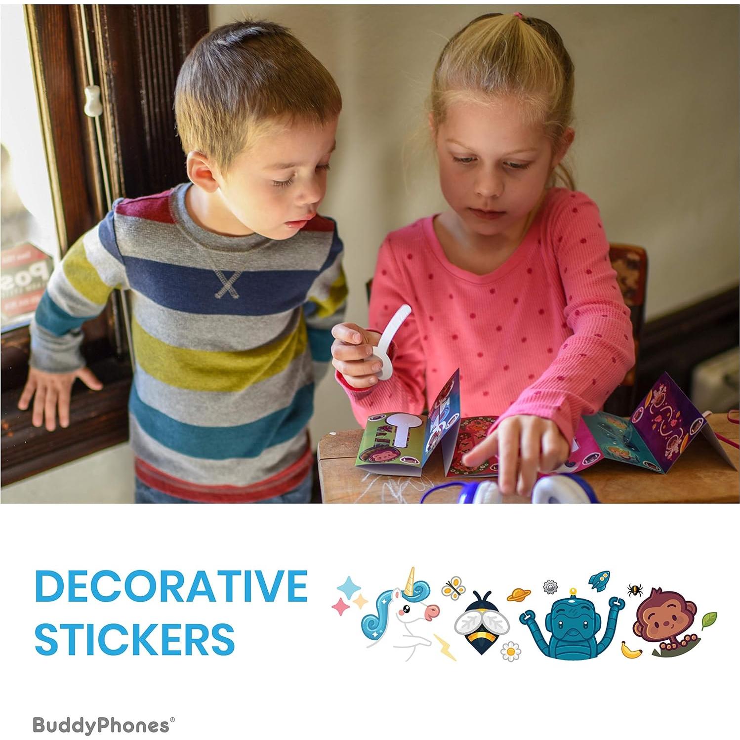 Auriculares BuddyPhones Descubrir Diversión Azul 85dB