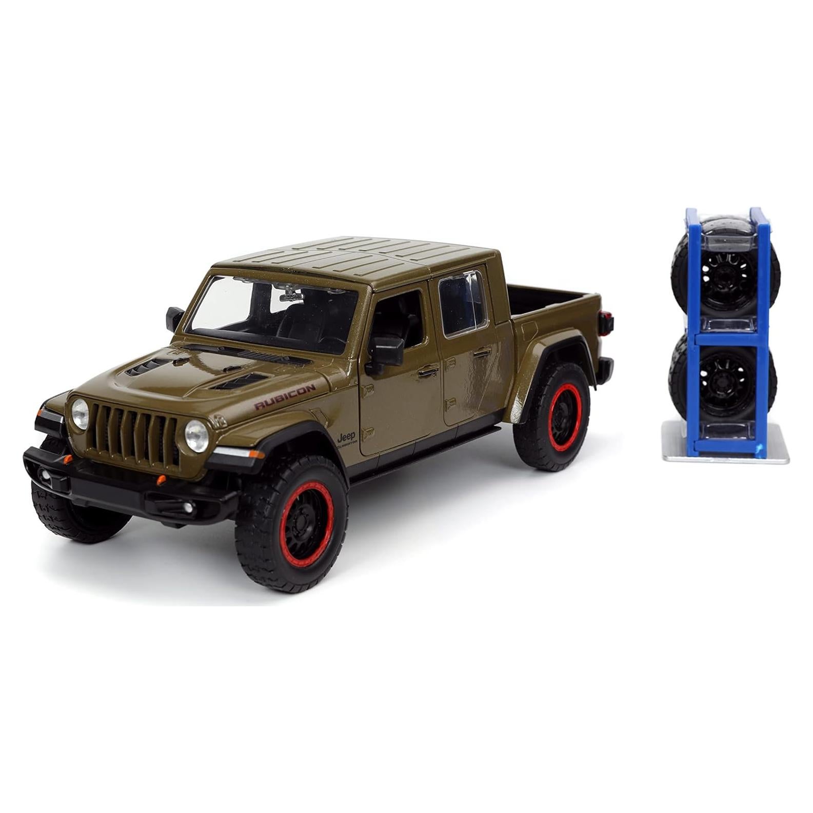 Coche Die-cast Just Trucks Jeep Gladiator 2020 Marrón
