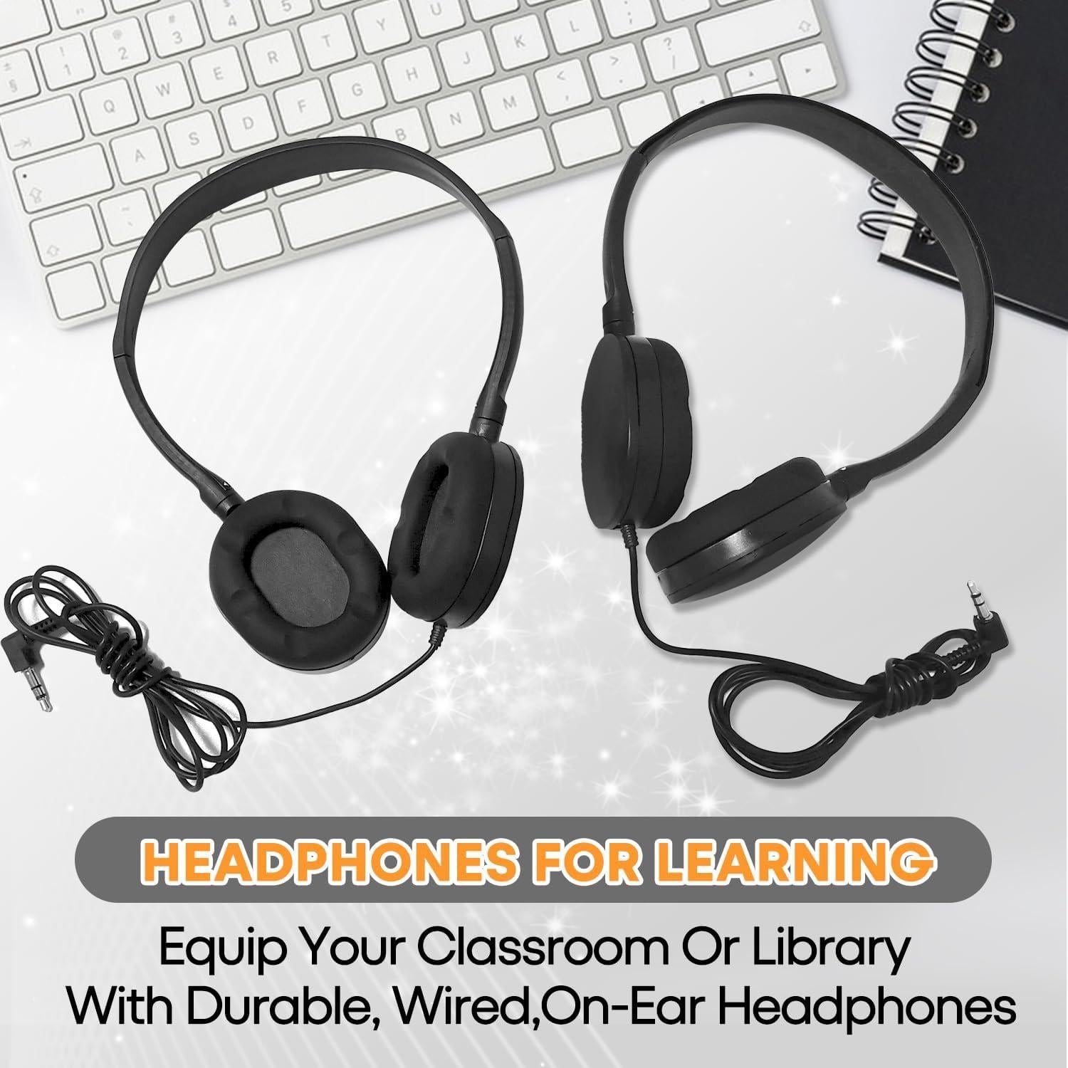 Auriculares Wensdo HY104 para Niños y Adultos - Paquete de 10