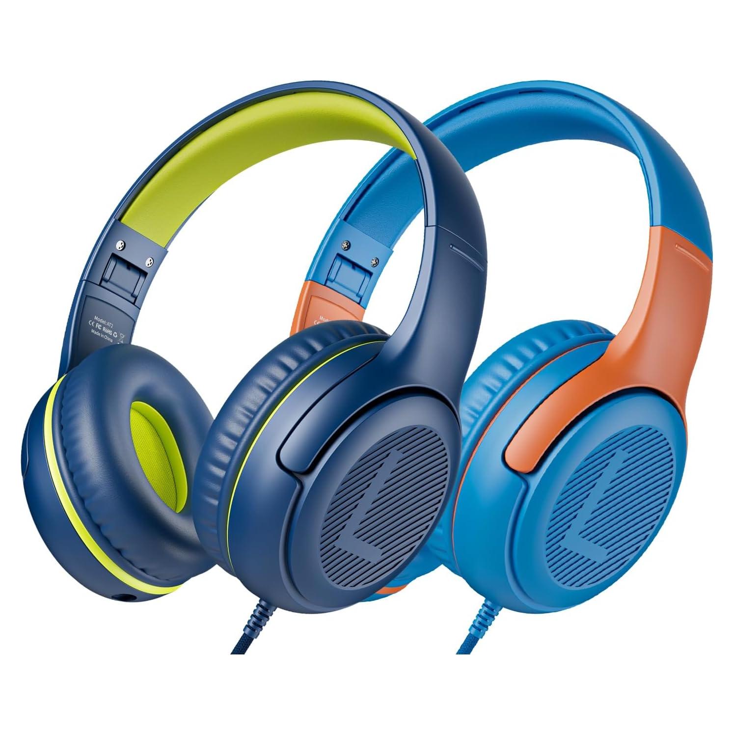 Auriculares para Niños Awatrue AT2 con Micrófono 85dB