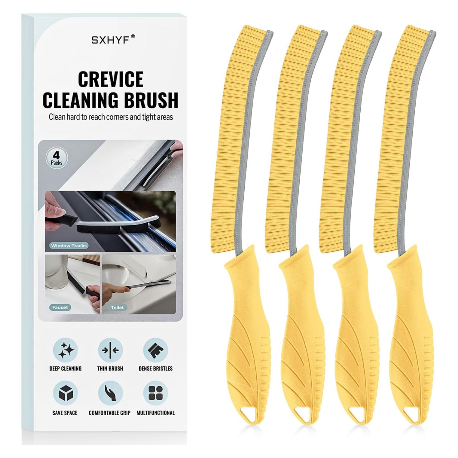 Cepillo de Limpieza SXhyf - Cerdas Duras para Ranuras