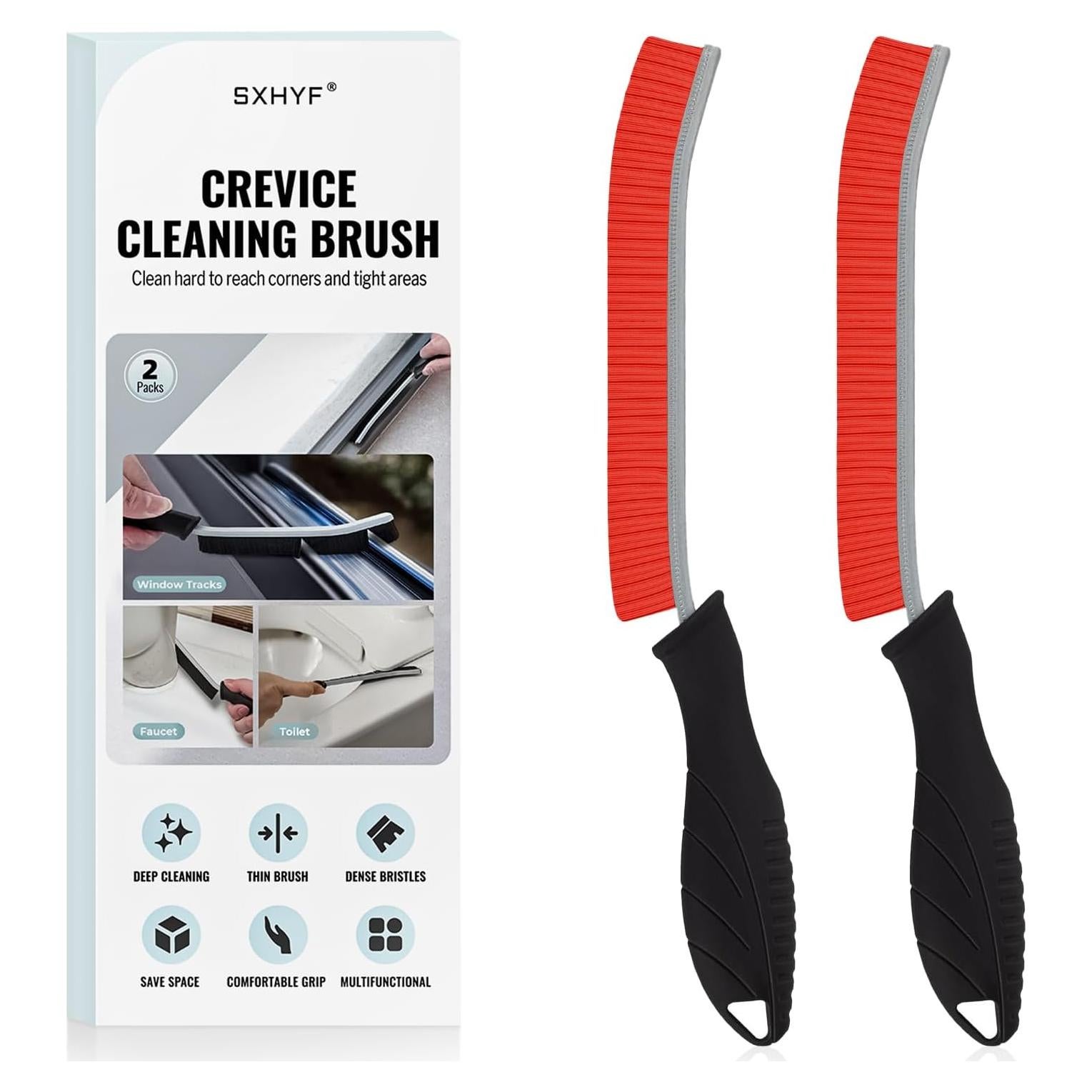Cepillo de limpieza SXhyf - 2 unidades, cerdas duras