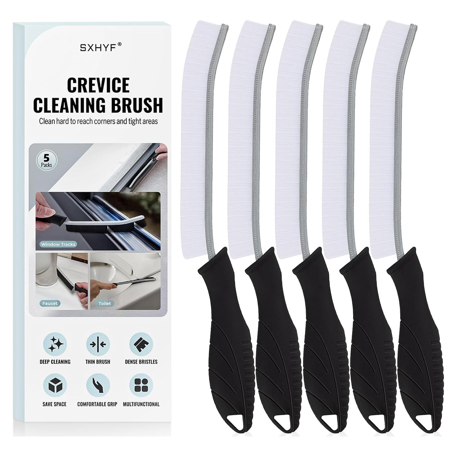 Cepillo de limpieza SXhyf - 5 piezas para rincones y baño