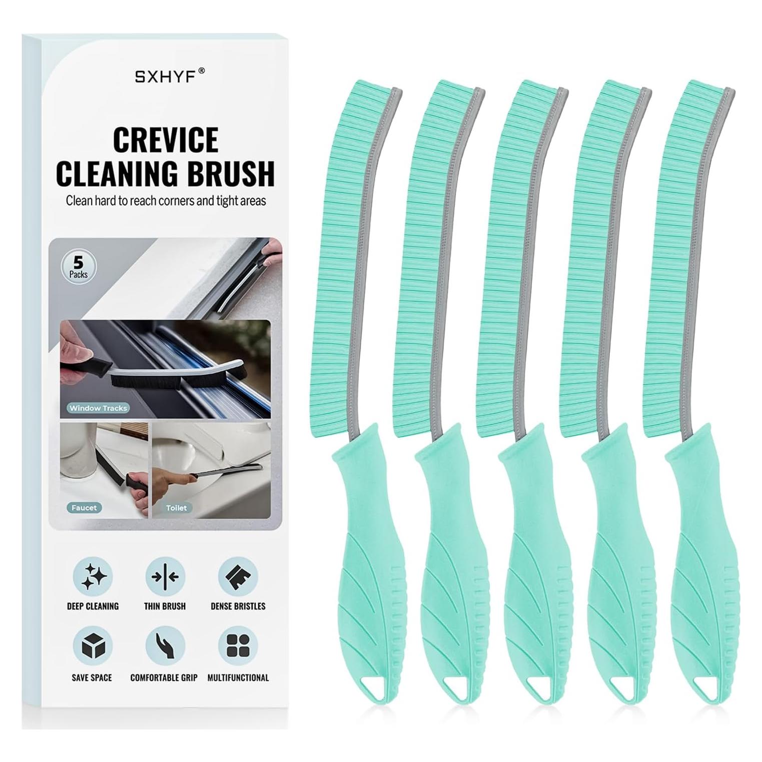 Cepillo de limpieza SXhyf - 5 piezas para rincones y espacios