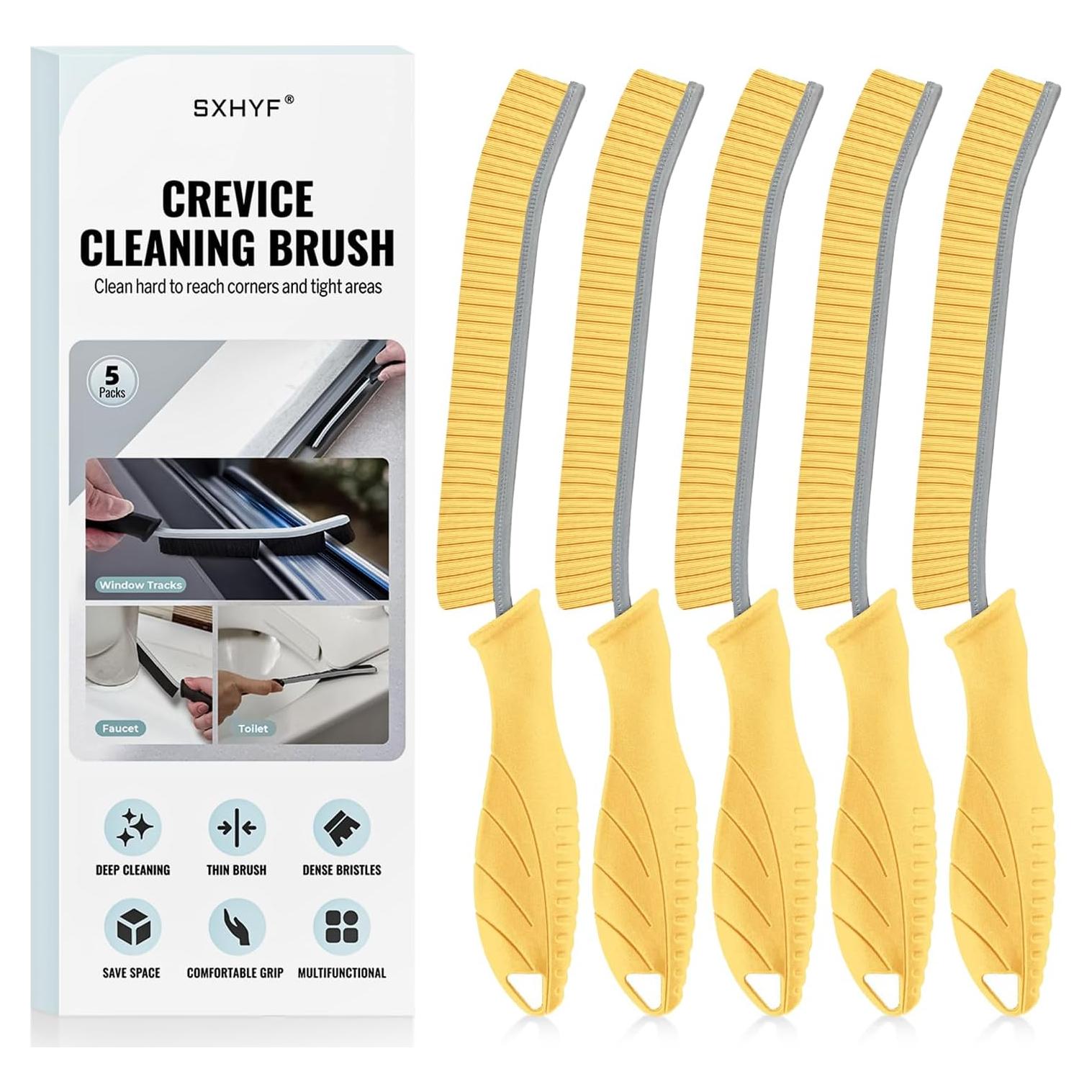 Cepillo de limpieza SXhyf - Ranuras, mango antideslizante
