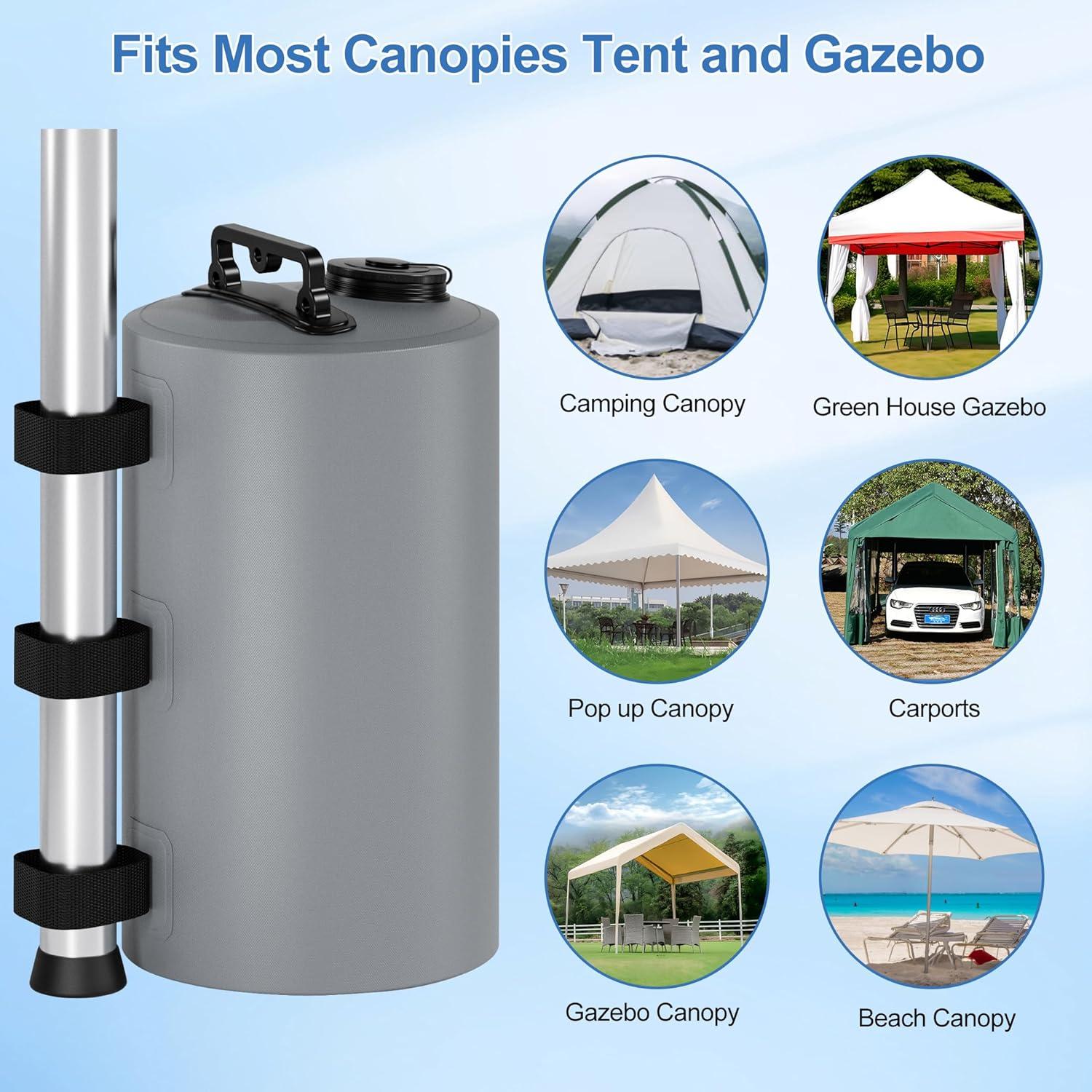 Bolsa de Pesas para Canopy Stdserendi 10L Gris - Resistente al Agua