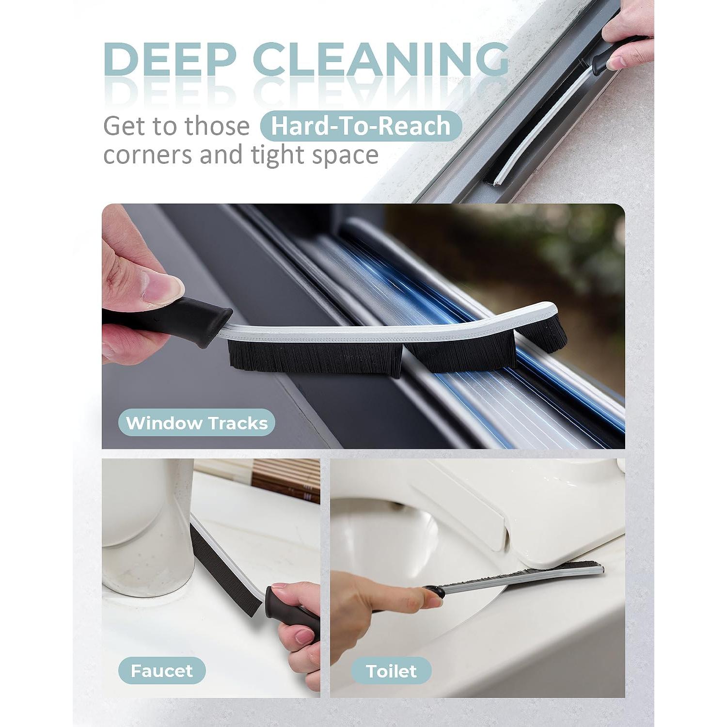 Cepillo de limpieza SXhyf - Cerdas duras para rincones