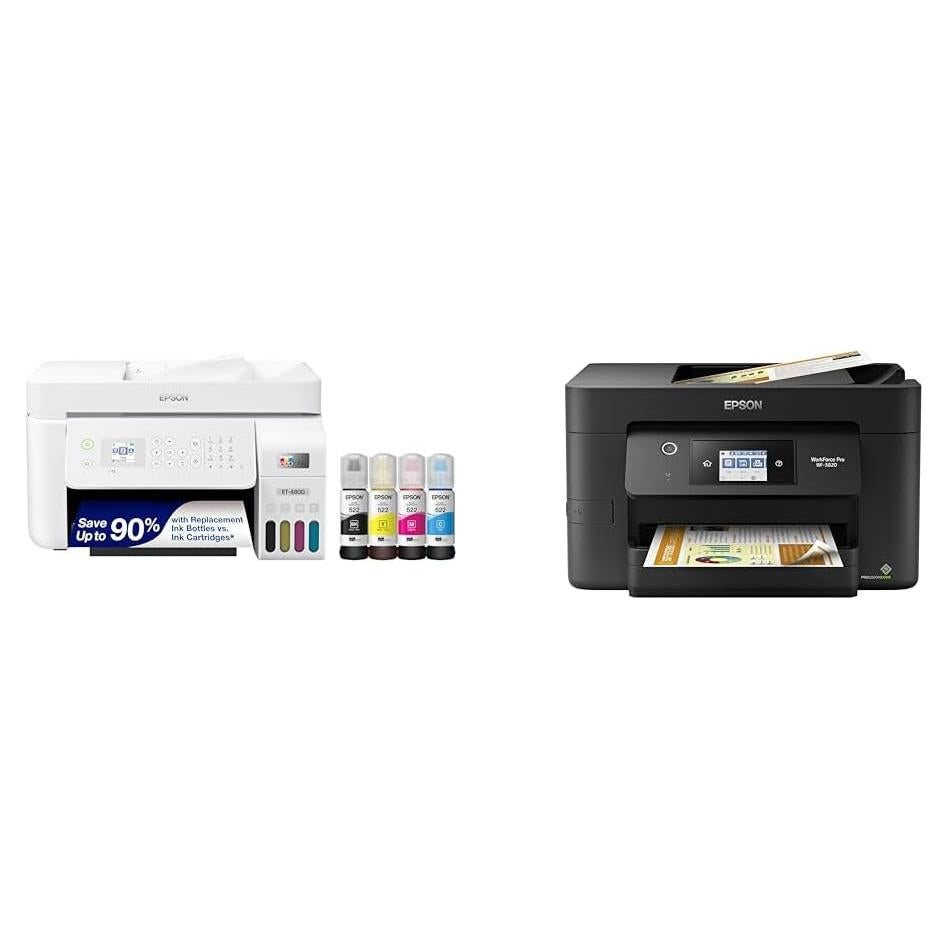 Impresora Epson EcoTank ET-4800 Inalámbrica Todo-en-Uno