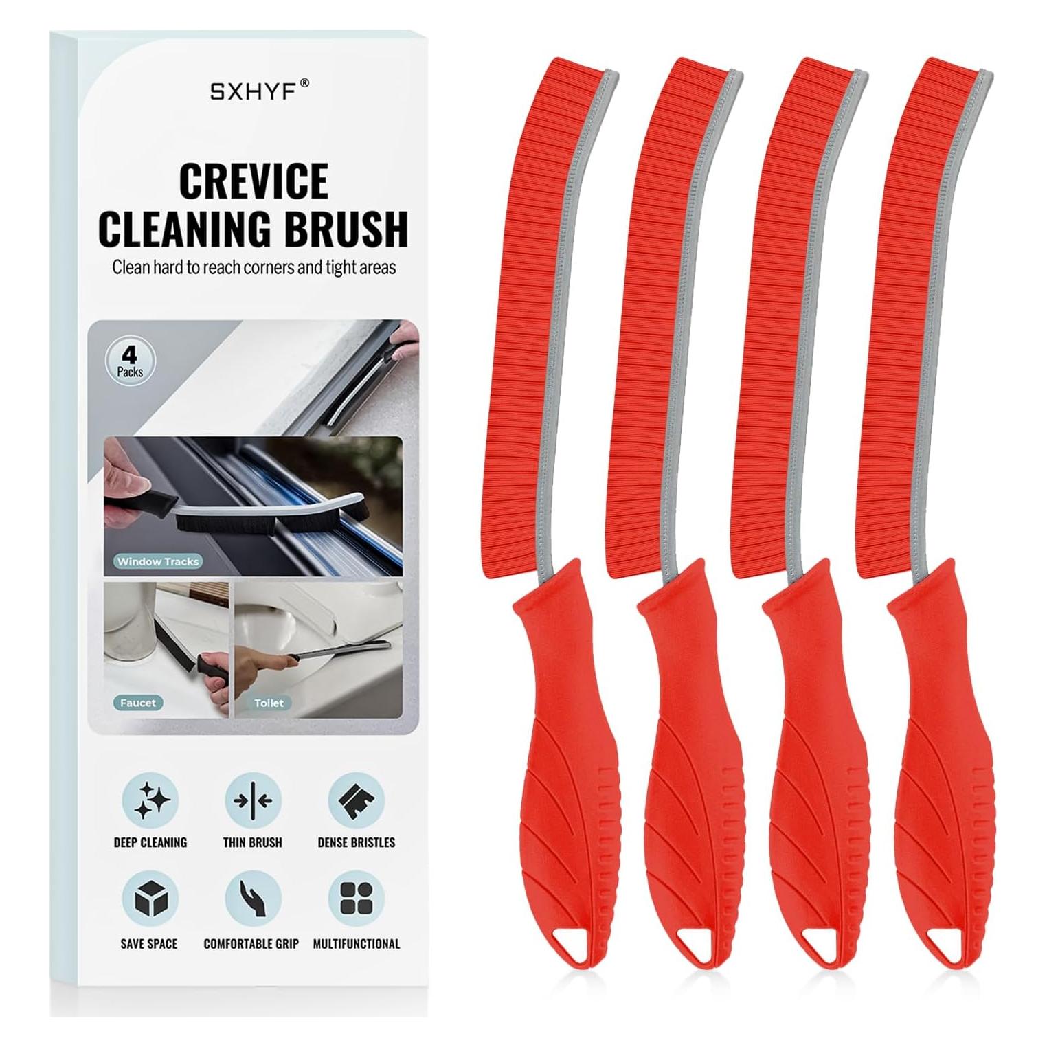 Cepillo de Limpieza SXhyf - Cerdas Duras, Mango Ergonómico