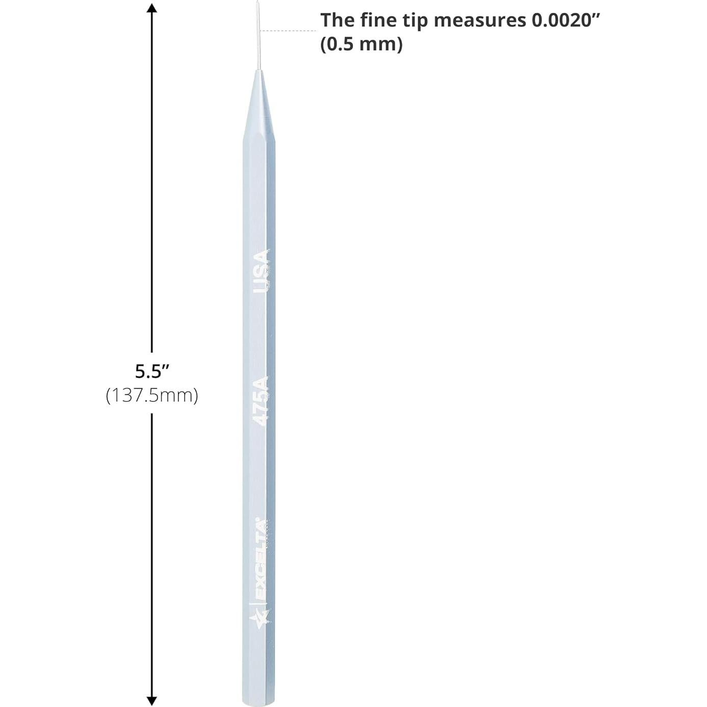 Scribe de Diamante Excelta 475A Mango Aluminio 0.5mm