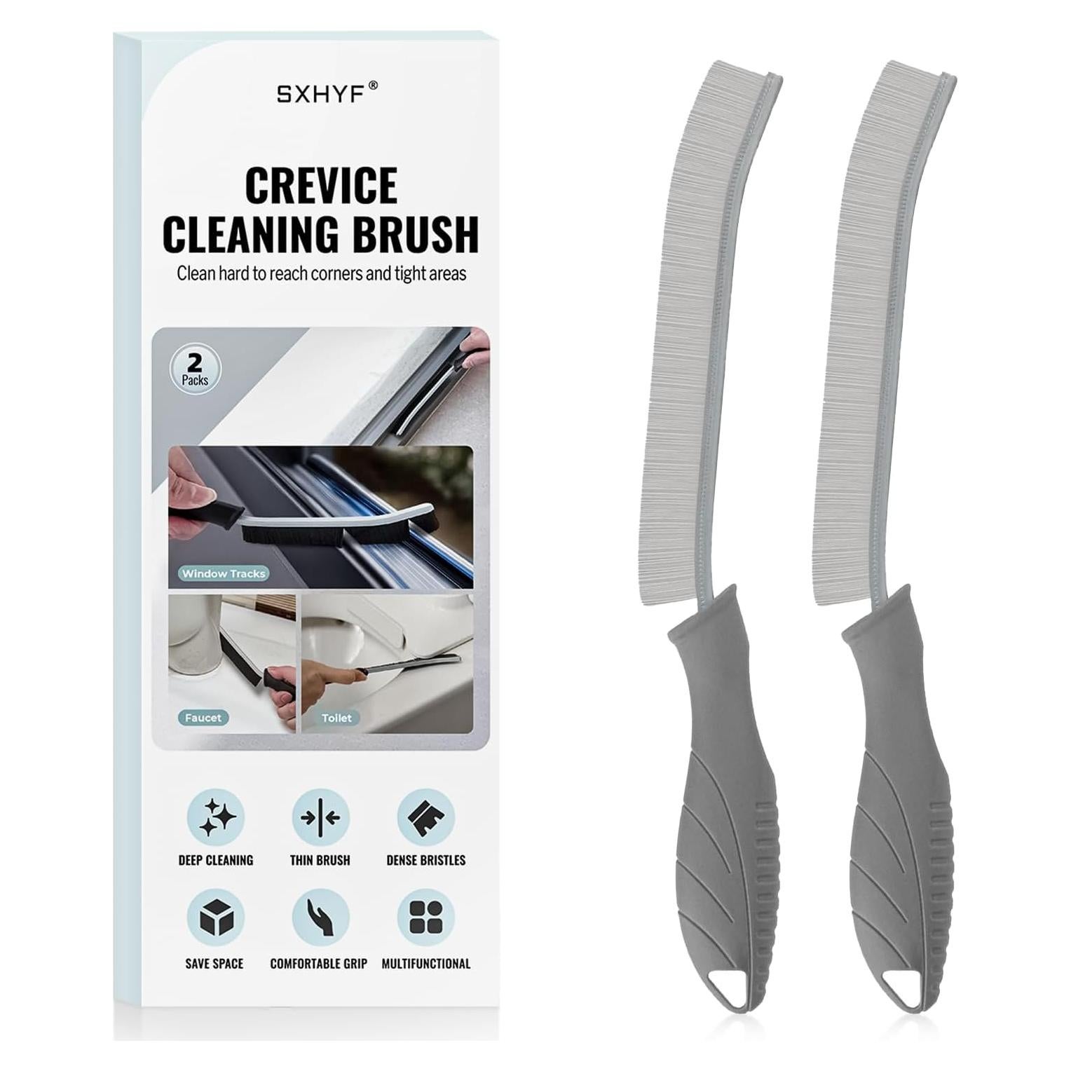 Cepillo de limpieza SXhyf - 2 unidades para rincones