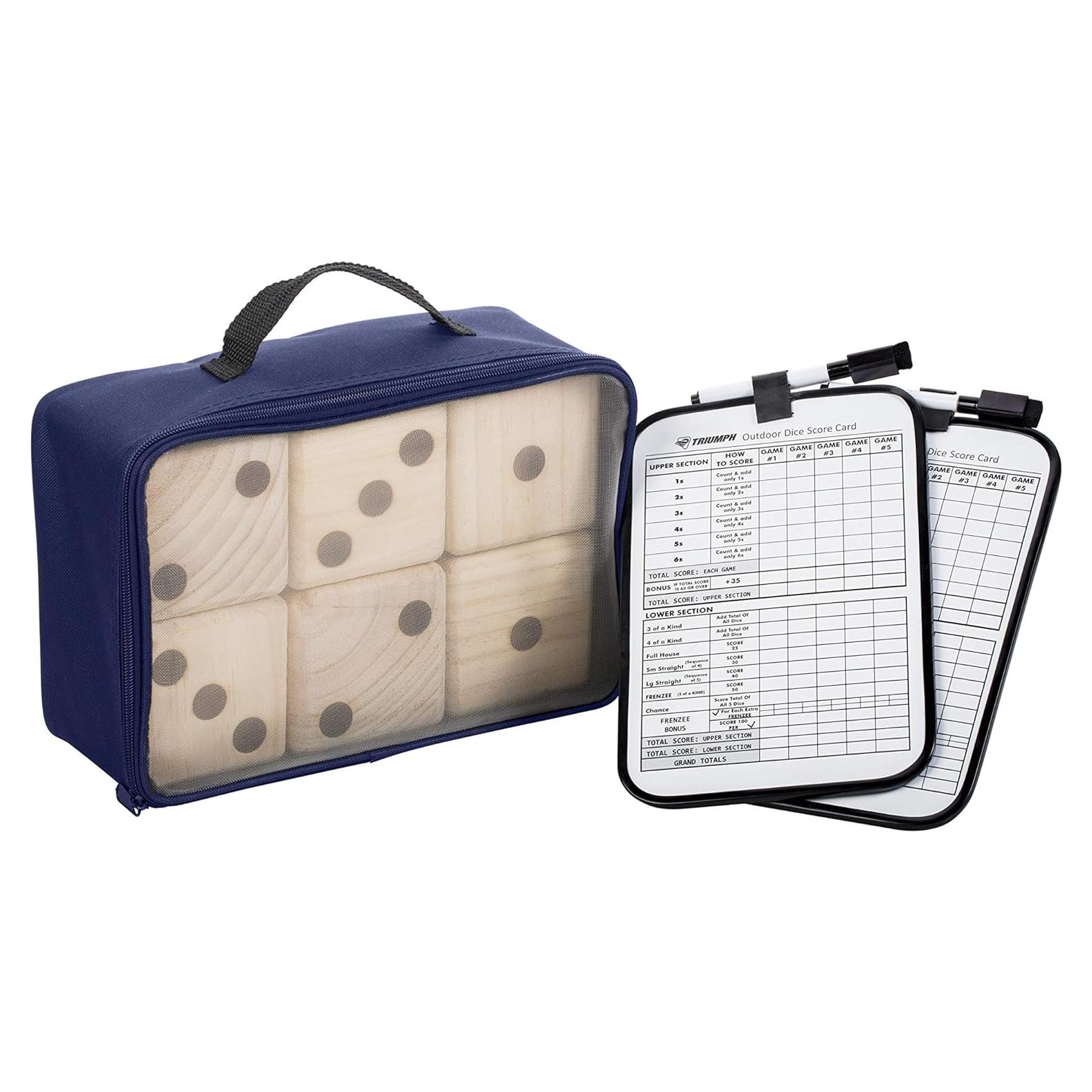 Dados de Madera Gigante Triumph Sports para Jardín