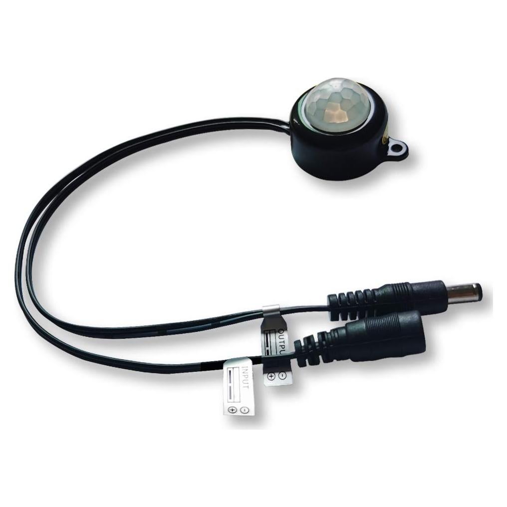 Interruptor Sensor Luz DC 6V-24V Automático LED - Negro