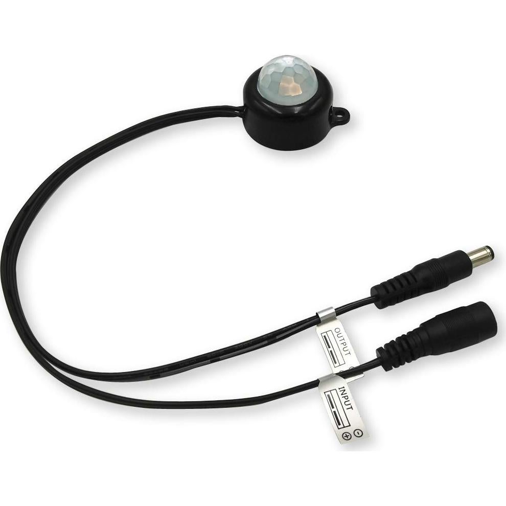 Interruptor Sensor Luz DC 6V-24V Automático LED - Negro